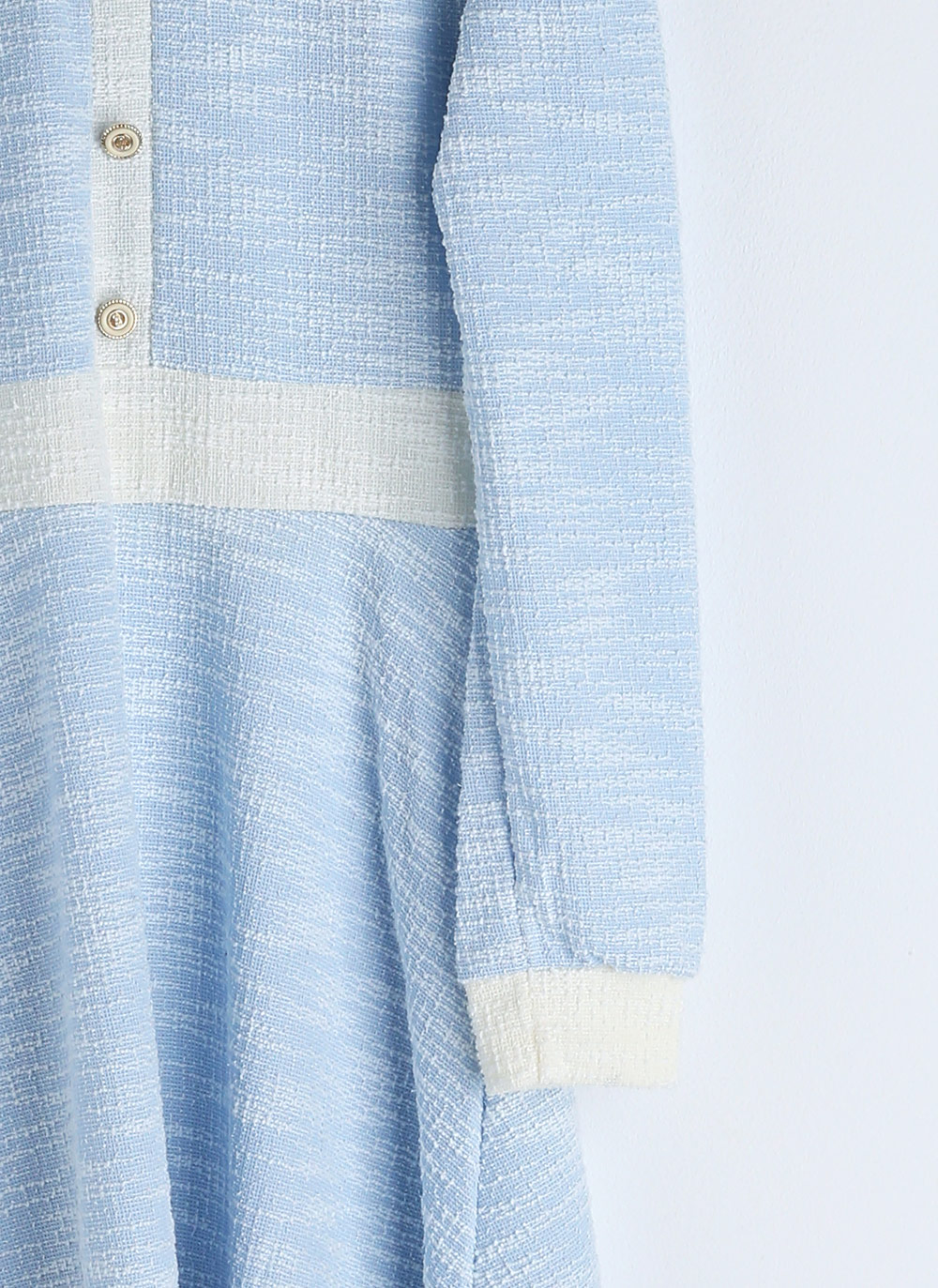 デザインボタンツイード配色ワンピース | 詳細画像18