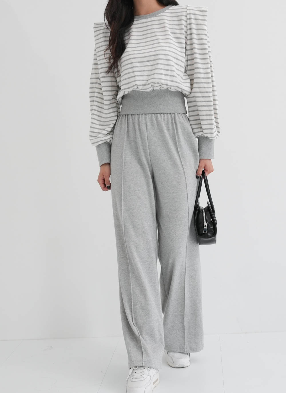 パワショルボーダースウェット&イージーパンツSET | 詳細画像2