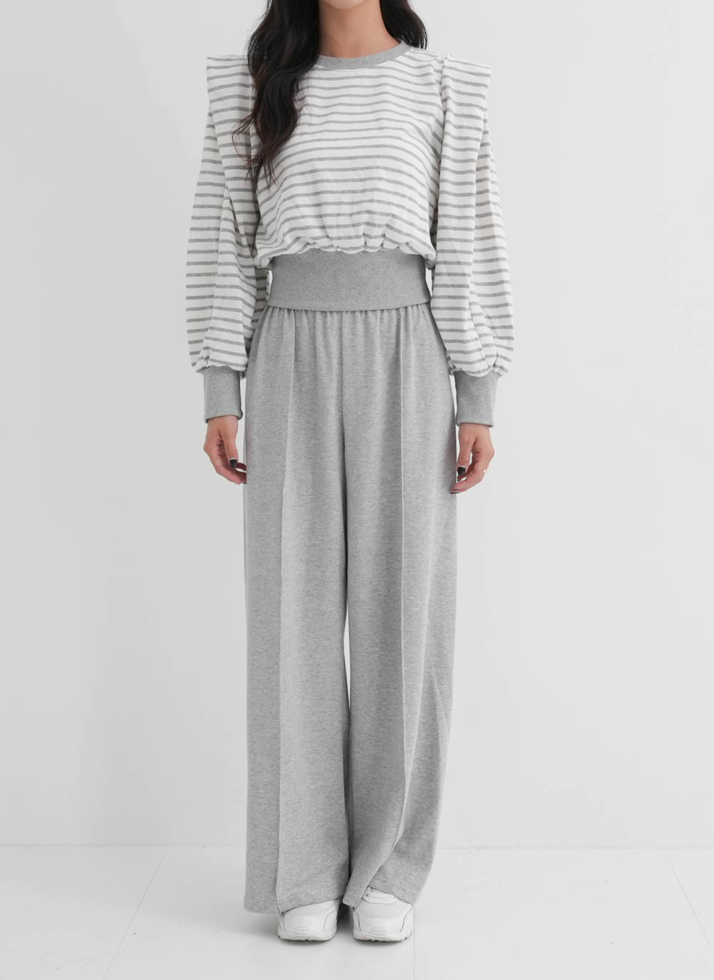 パワショルボーダースウェット&イージーパンツSET | 詳細画像7