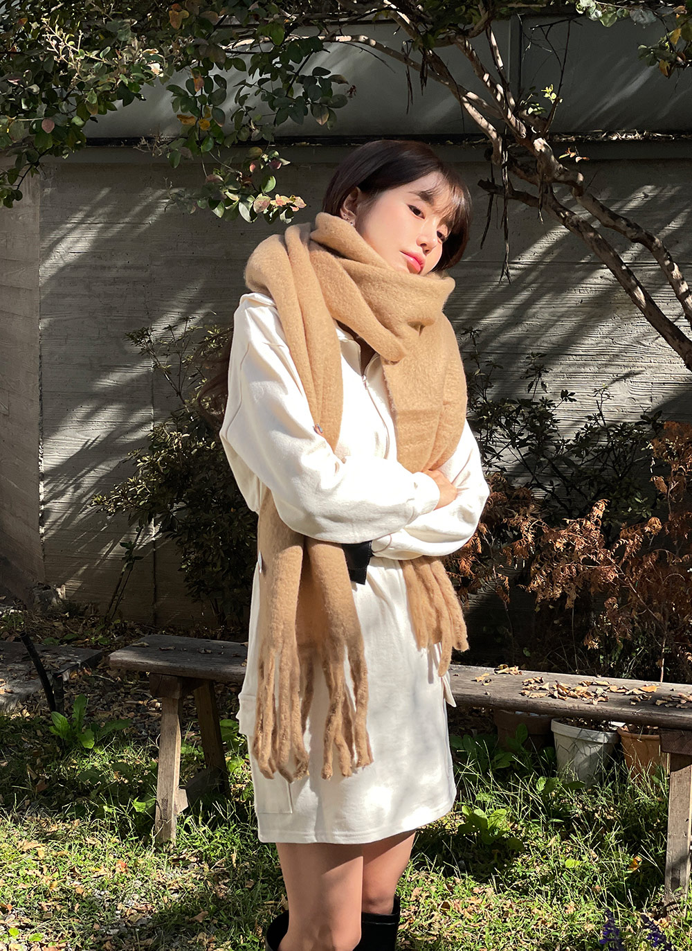 カーゴカラーミニスウェットワンピース | 詳細画像10