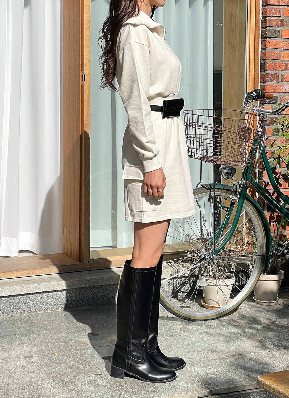 カーゴカラーミニスウェットワンピース | 詳細画像13