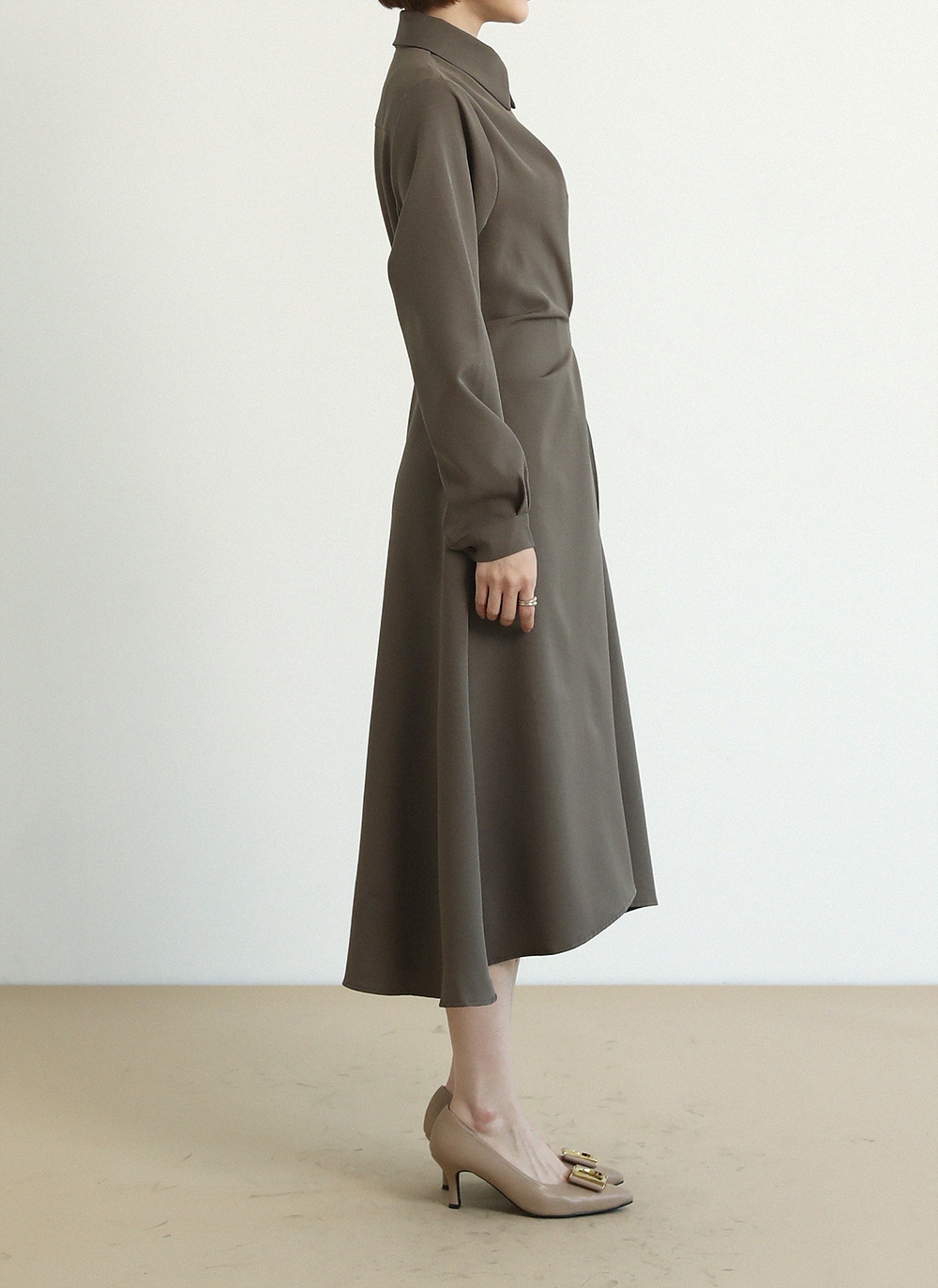 ベルトダーツシャツワンピース | 詳細画像15