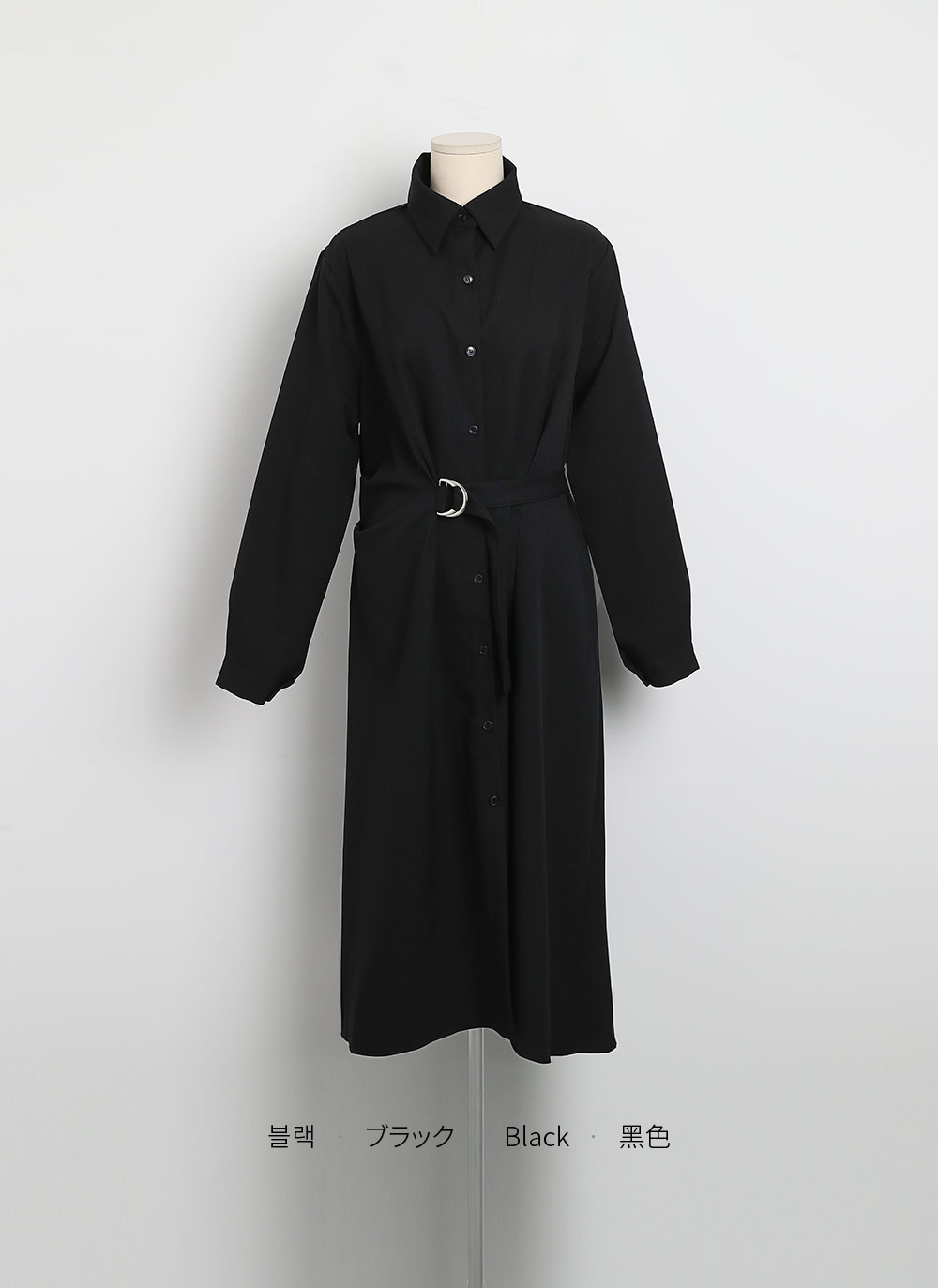 ベルトダーツシャツワンピース | 詳細画像18