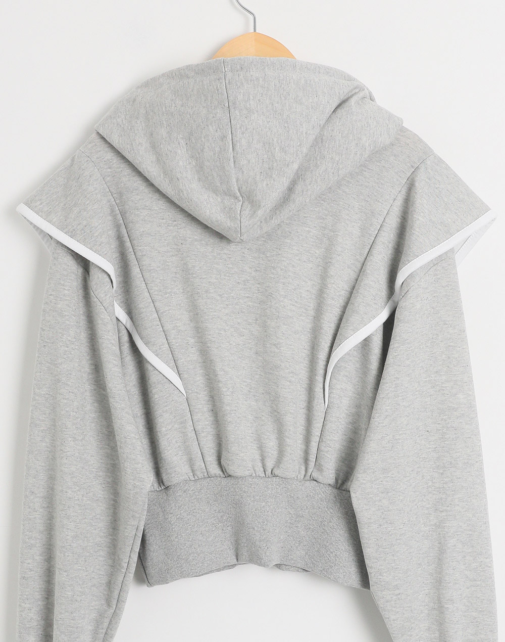 配色ショルダーフリルパーカー&AラインスカートSET | 詳細画像23