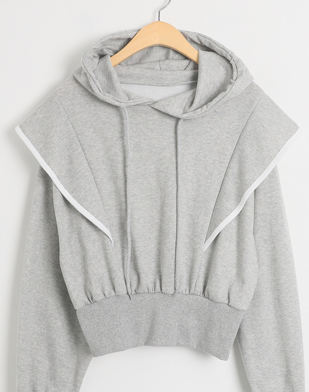 配色ショルダーフリルパーカー&AラインスカートSET | 詳細画像21