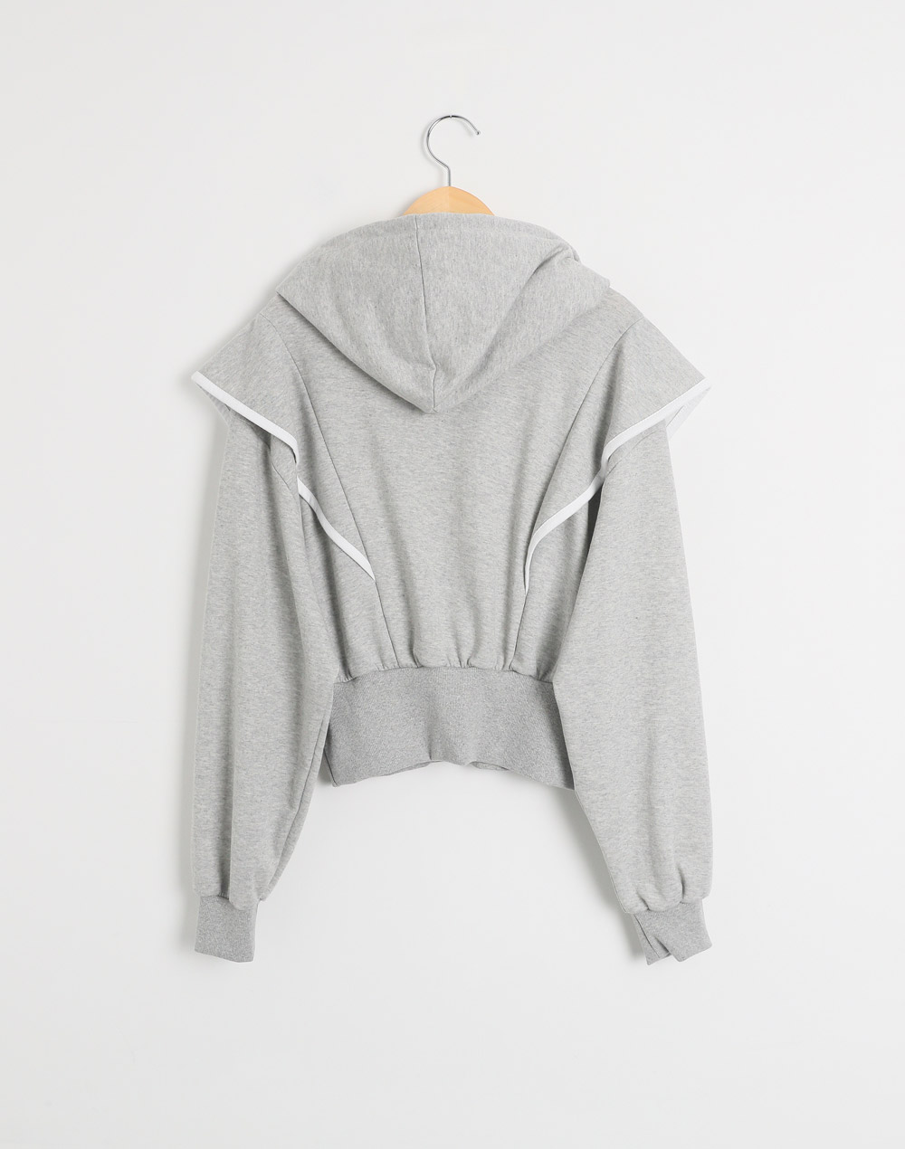 配色ショルダーフリルパーカー&AラインスカートSET | 詳細画像20