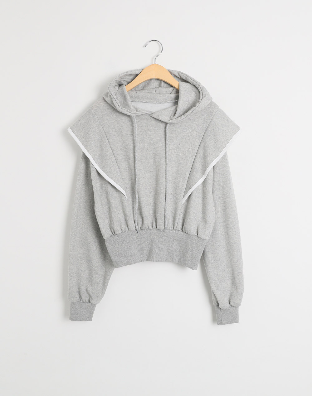 配色ショルダーフリルパーカー&AラインスカートSET | 詳細画像19