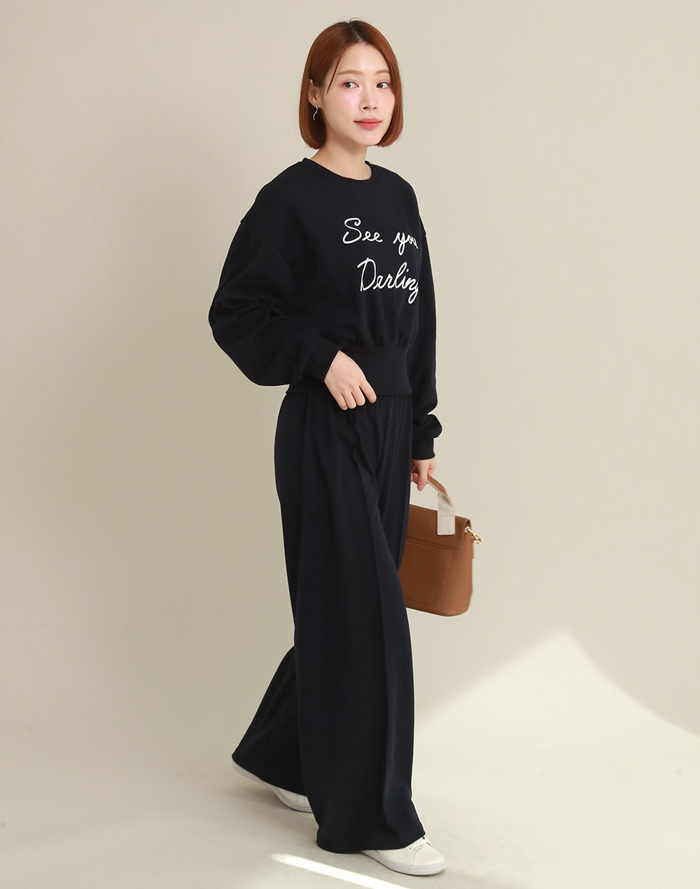 レタリングスウェット&センタープレスパンツSET | 詳細画像11