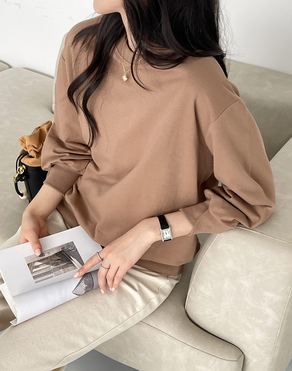 コットンクロススリーブスウェット | 詳細画像2