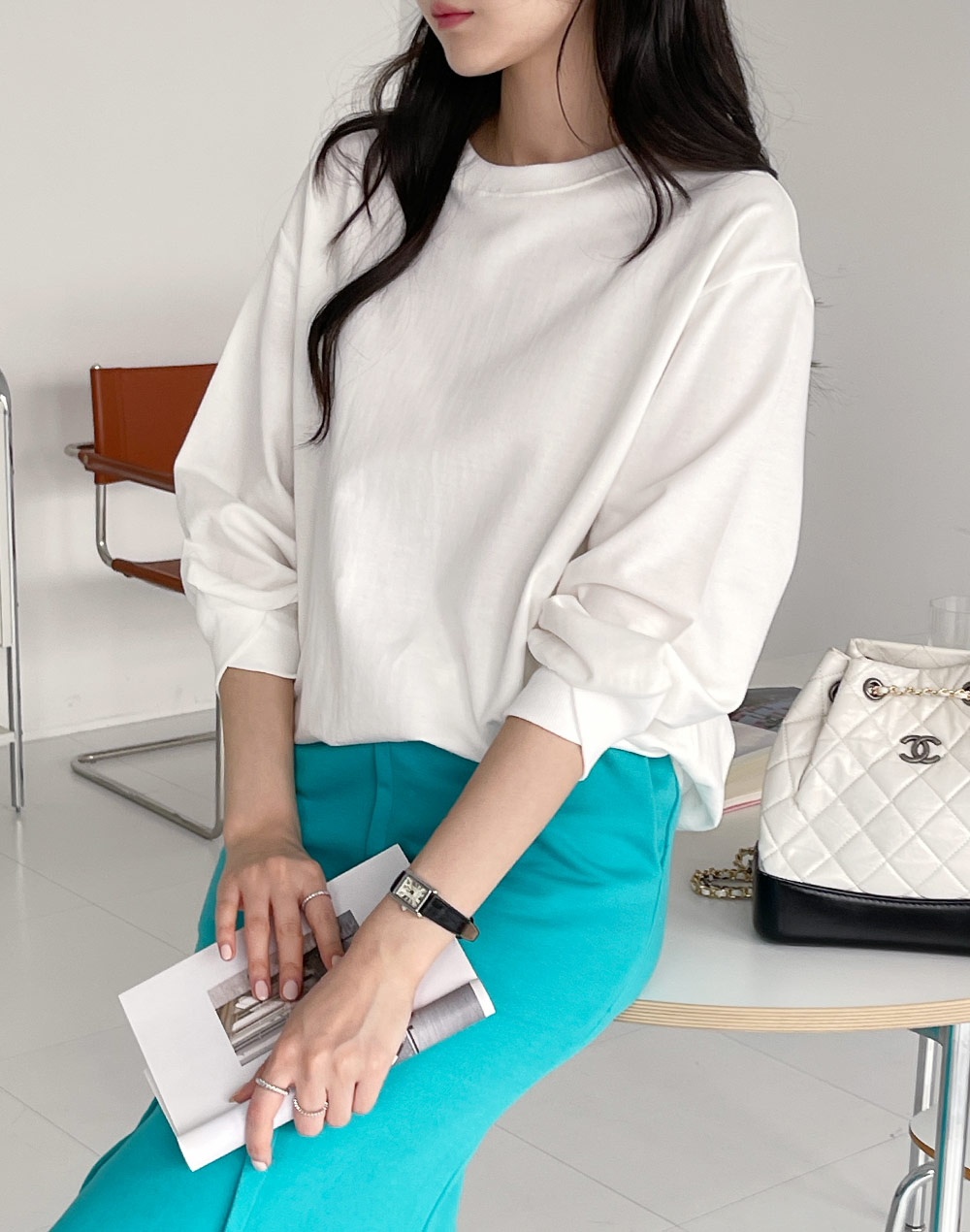 コットンクロススリーブスウェット | 詳細画像7