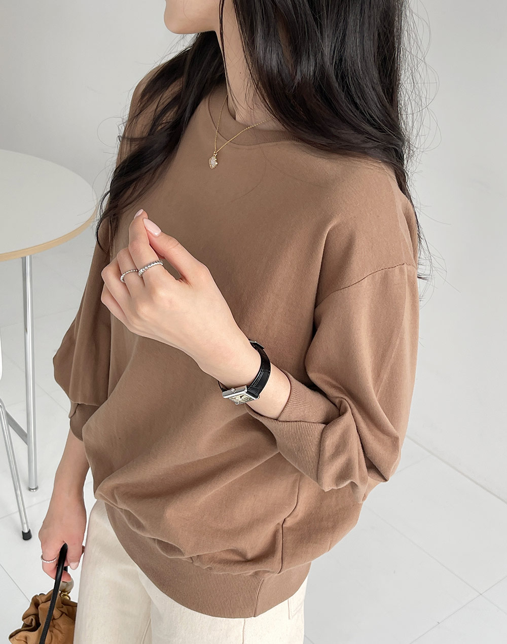 コットンクロススリーブスウェット | 詳細画像10