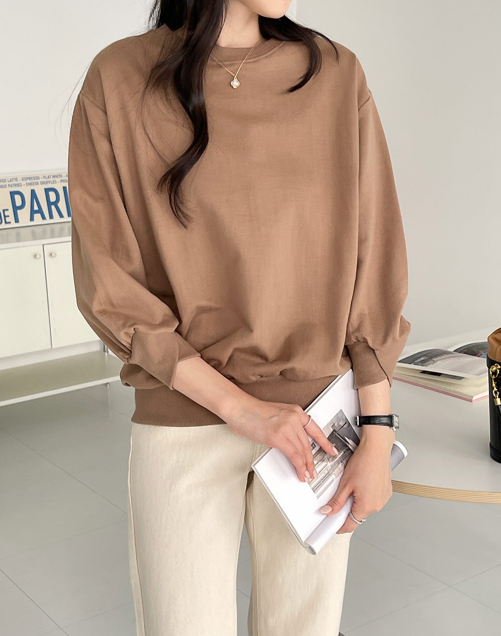 コットンクロススリーブスウェット | 詳細画像14