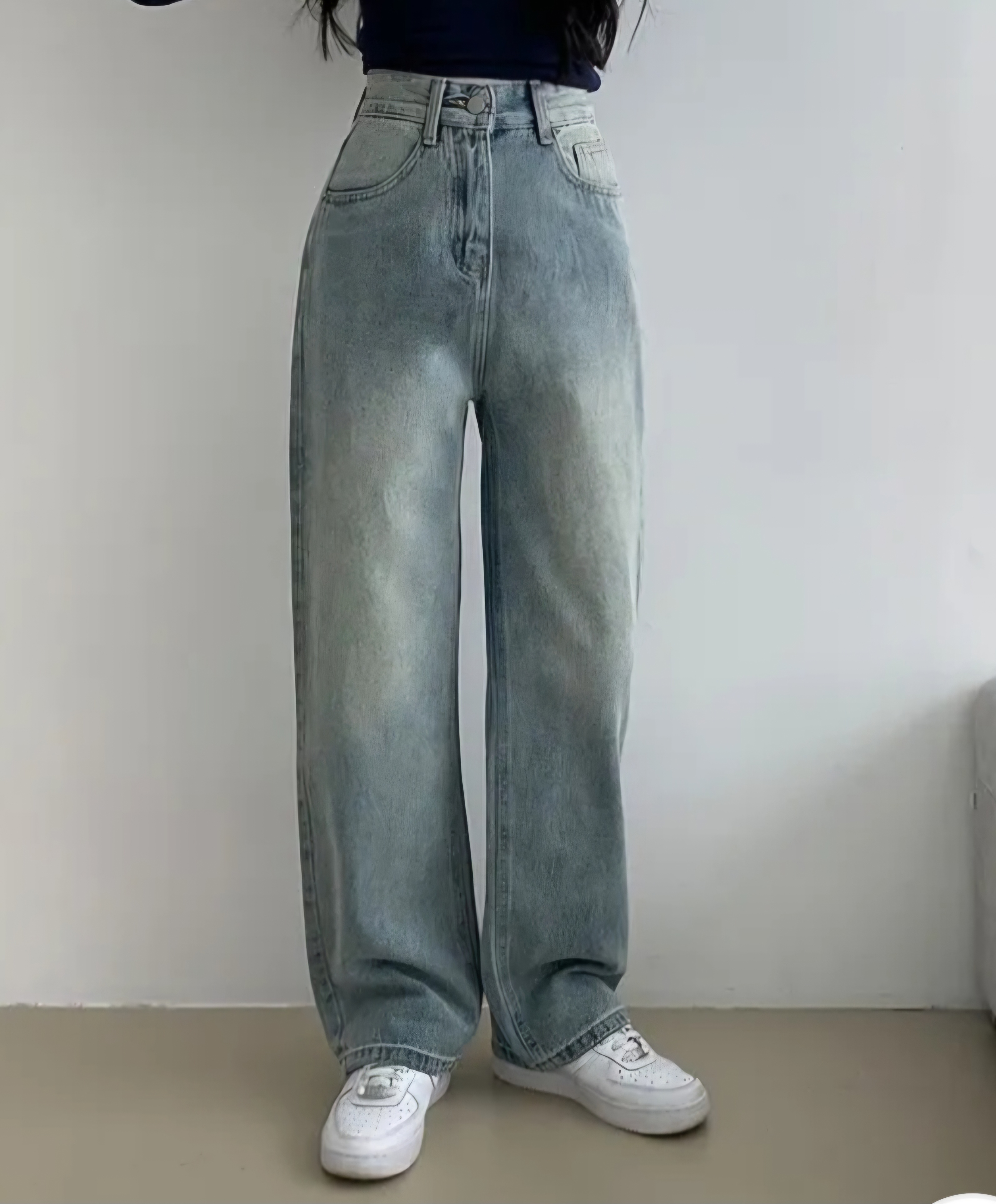 ハイウエストストレートデニムパンツ | 詳細画像2