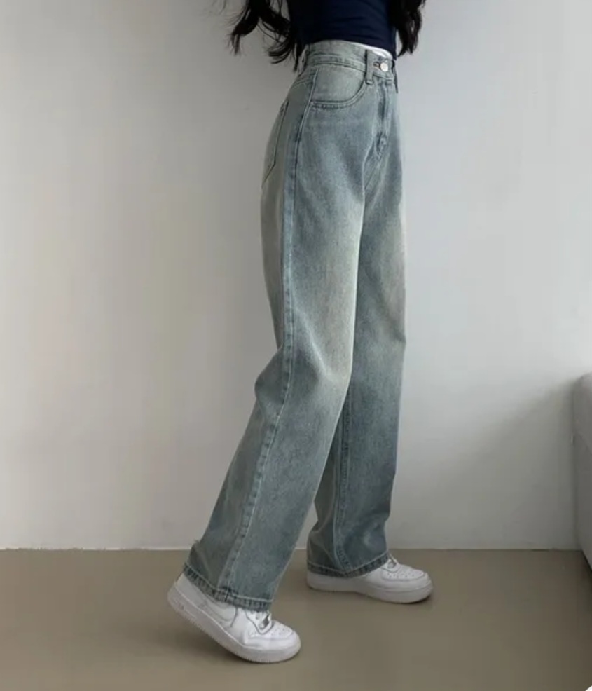ハイウエストストレートデニムパンツ | 詳細画像7