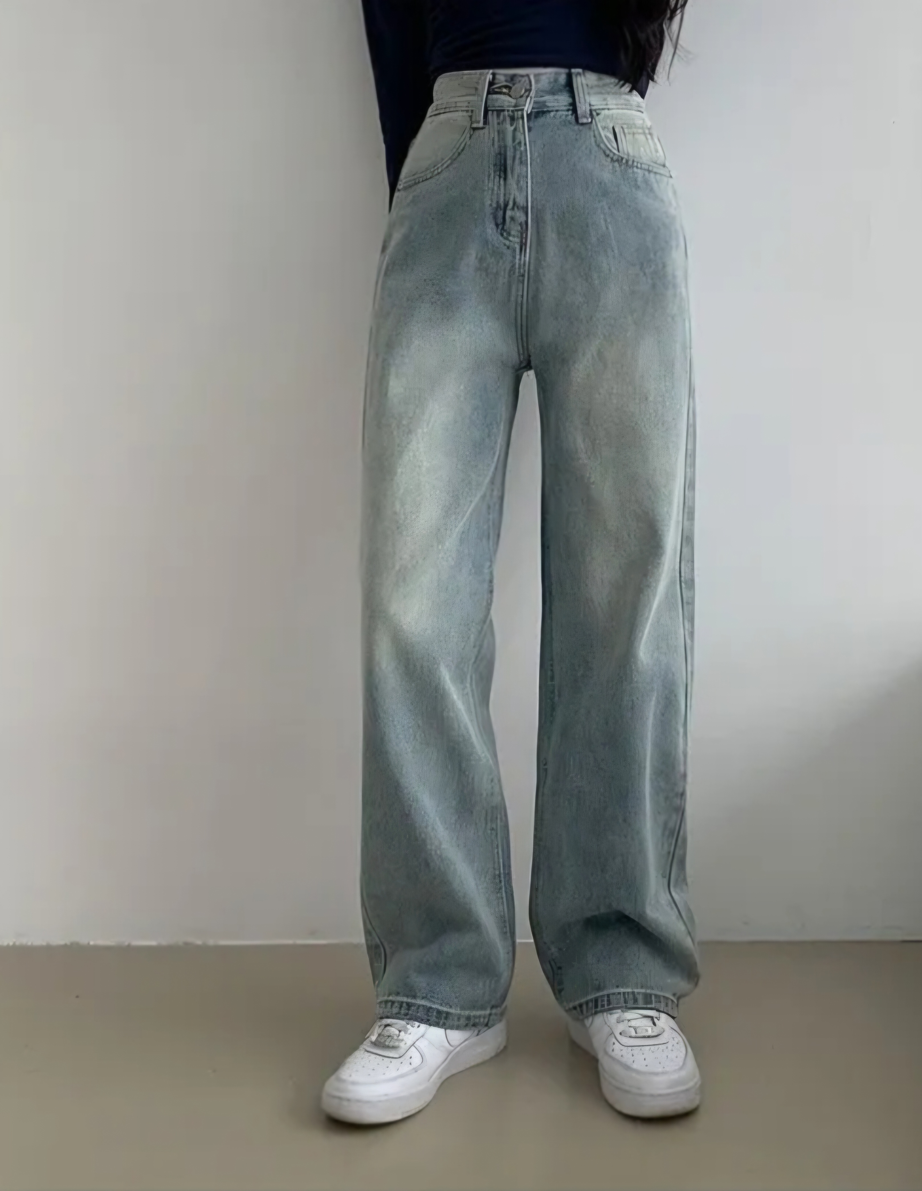 ハイウエストストレートデニムパンツ | 詳細画像8