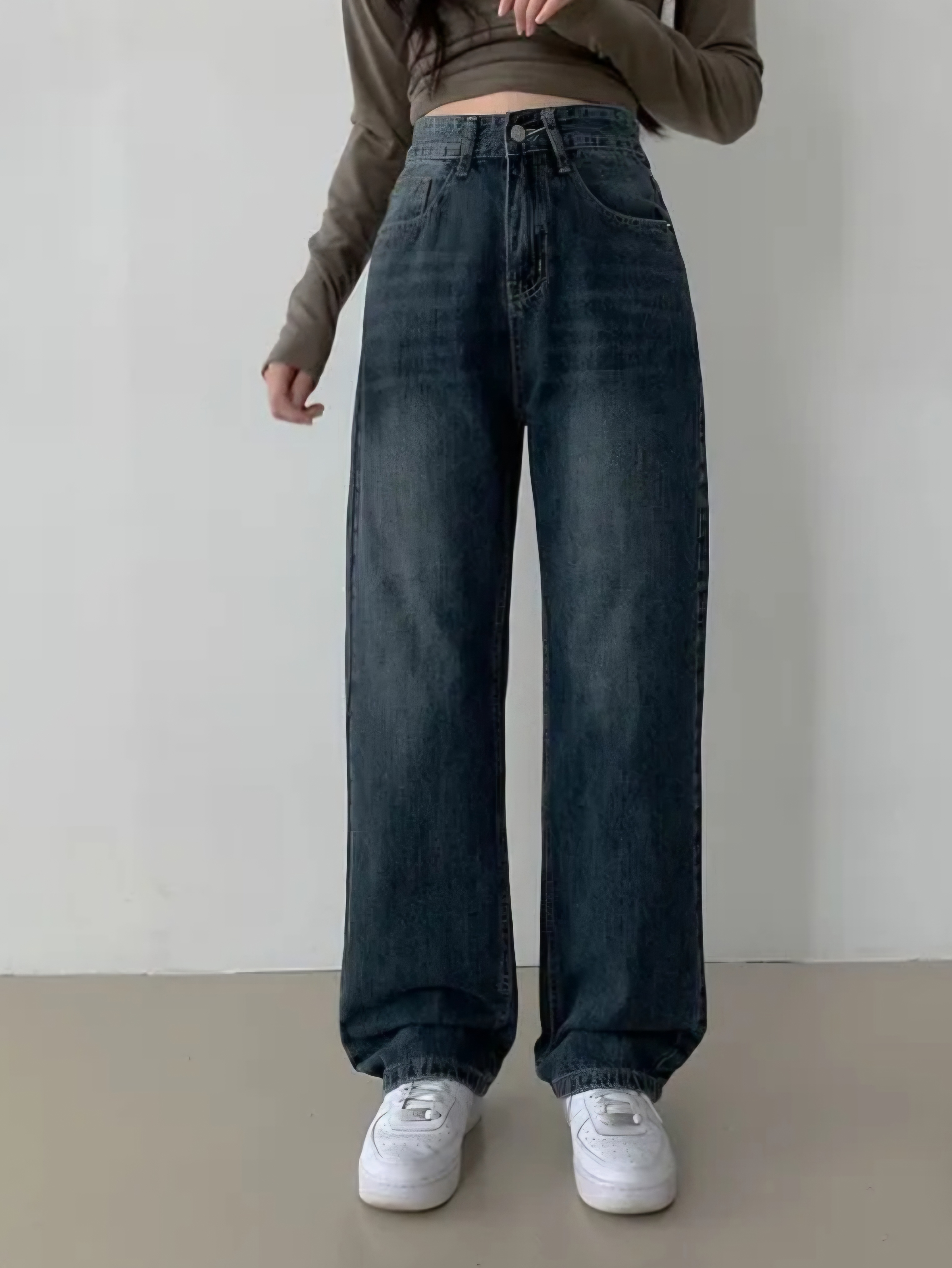 ハイウエストストレートデニムパンツ | 詳細画像10