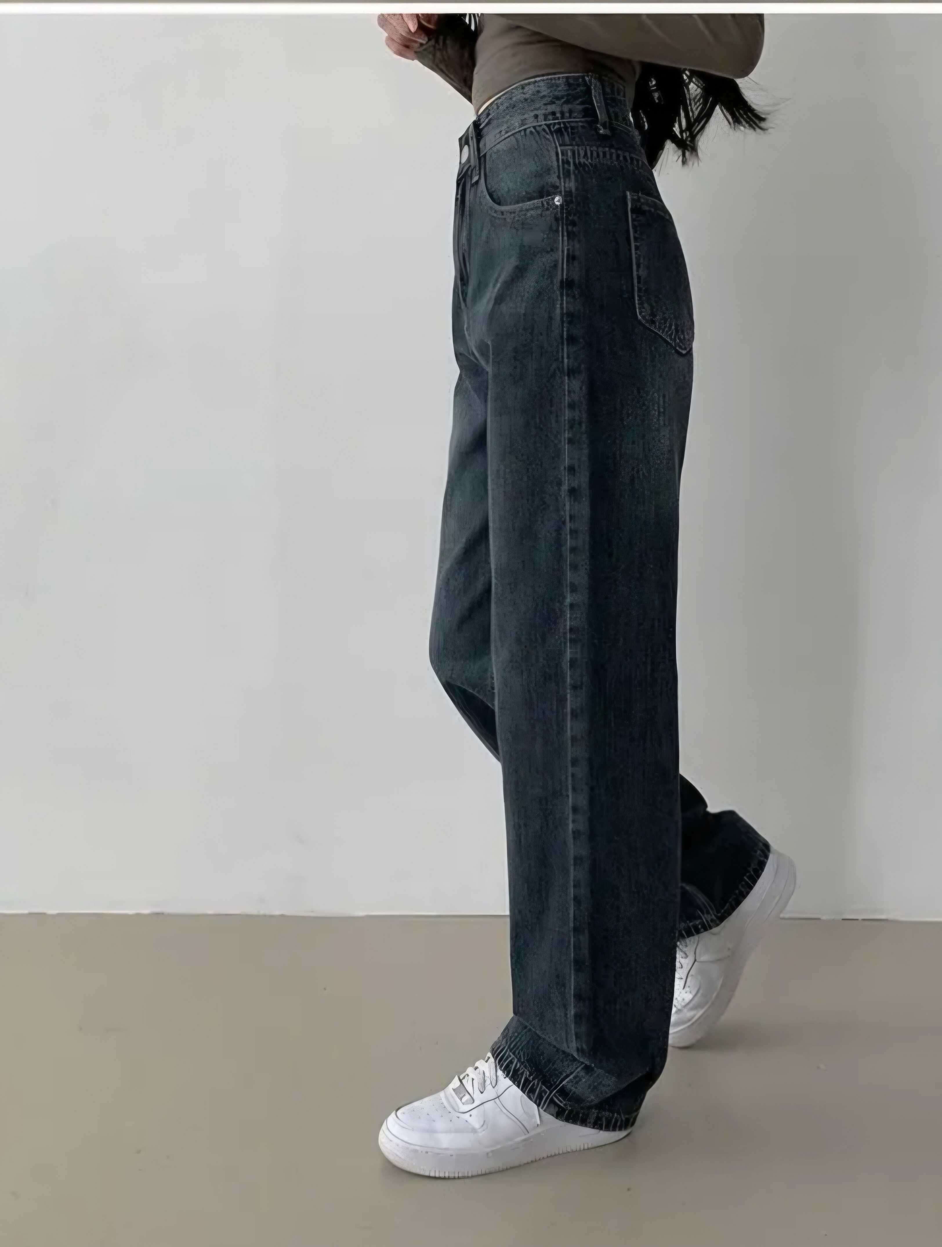 ハイウエストストレートデニムパンツ | 詳細画像11