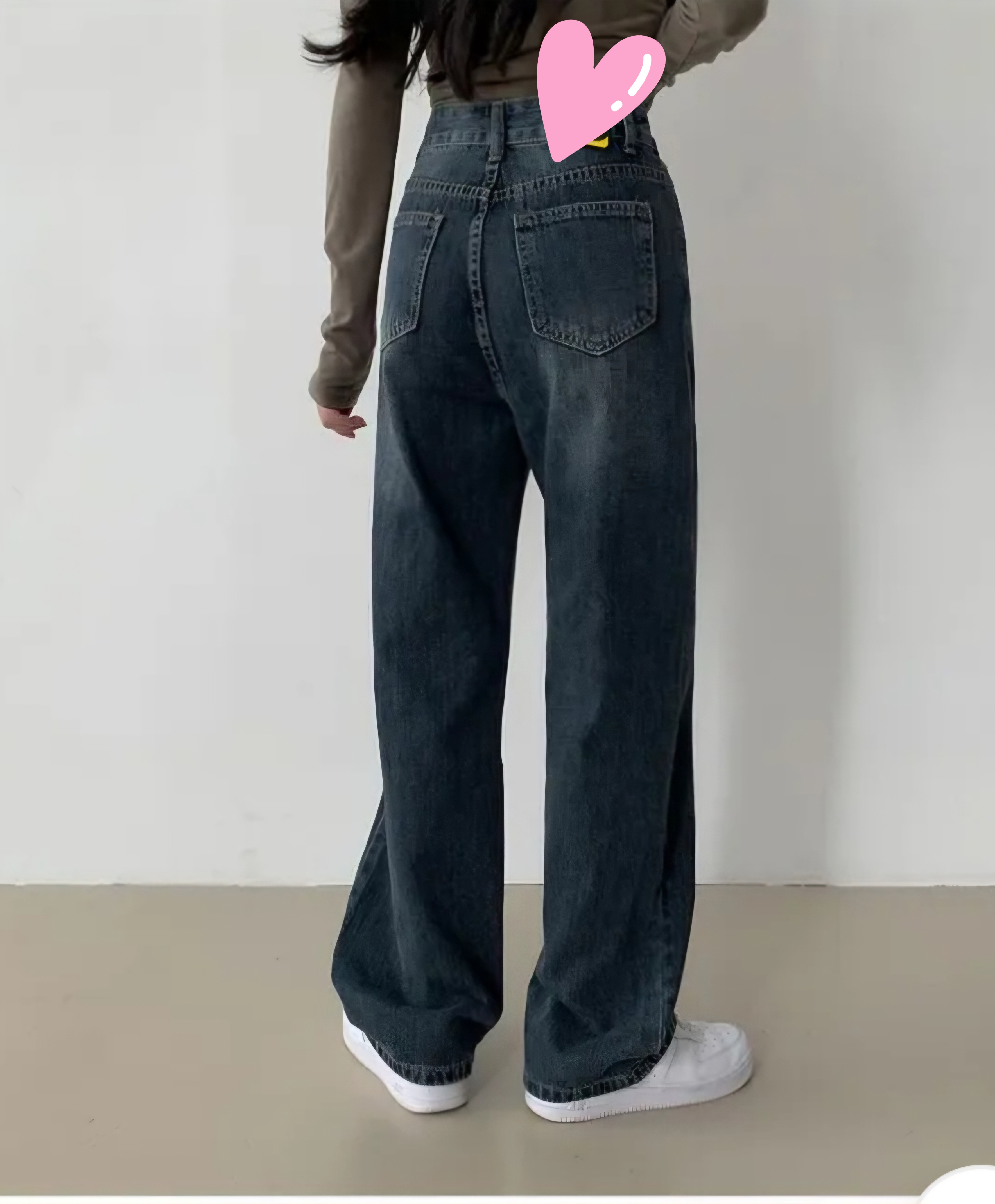 ハイウエストストレートデニムパンツ | 詳細画像12