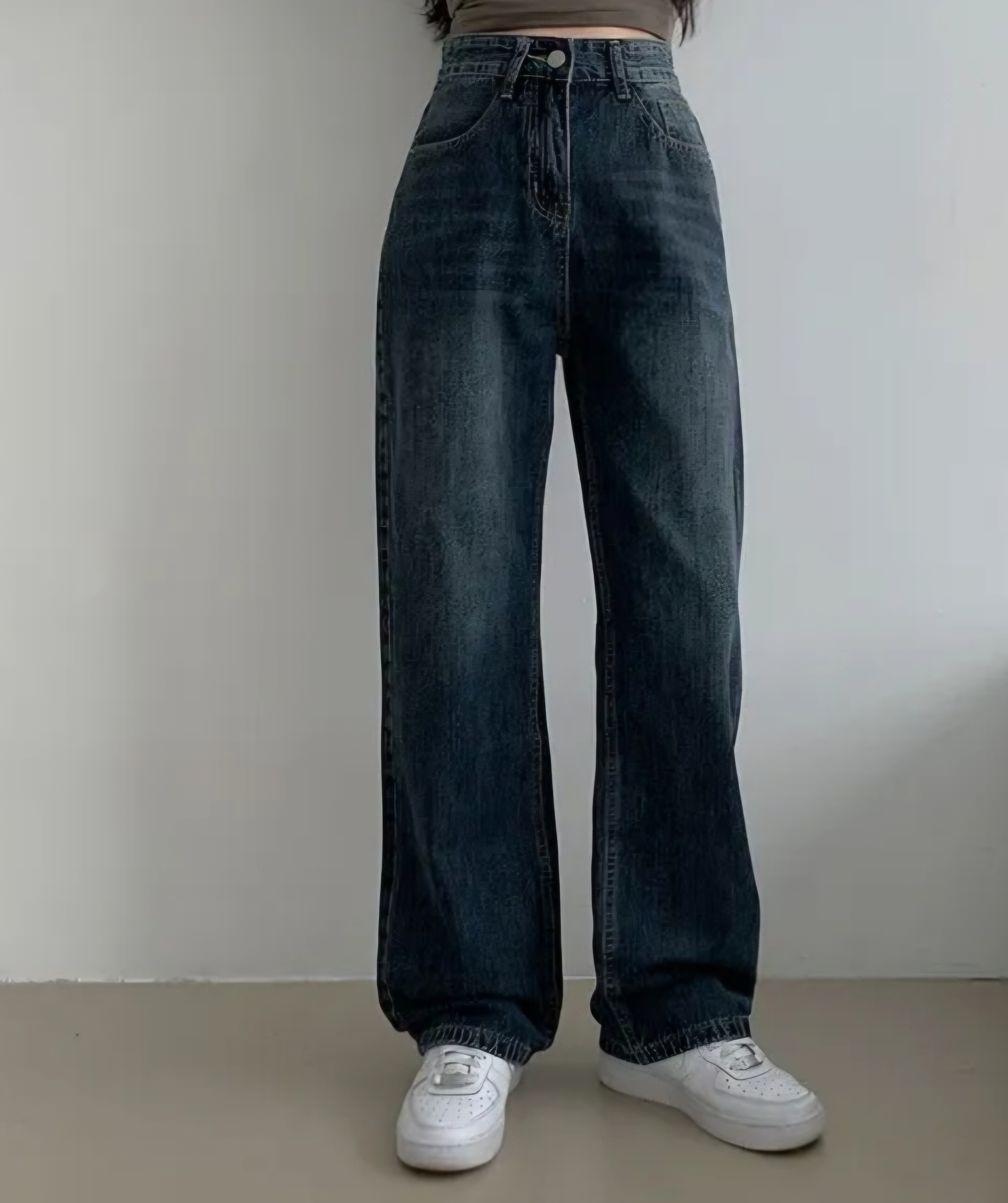 ハイウエストストレートデニムパンツ | 詳細画像13