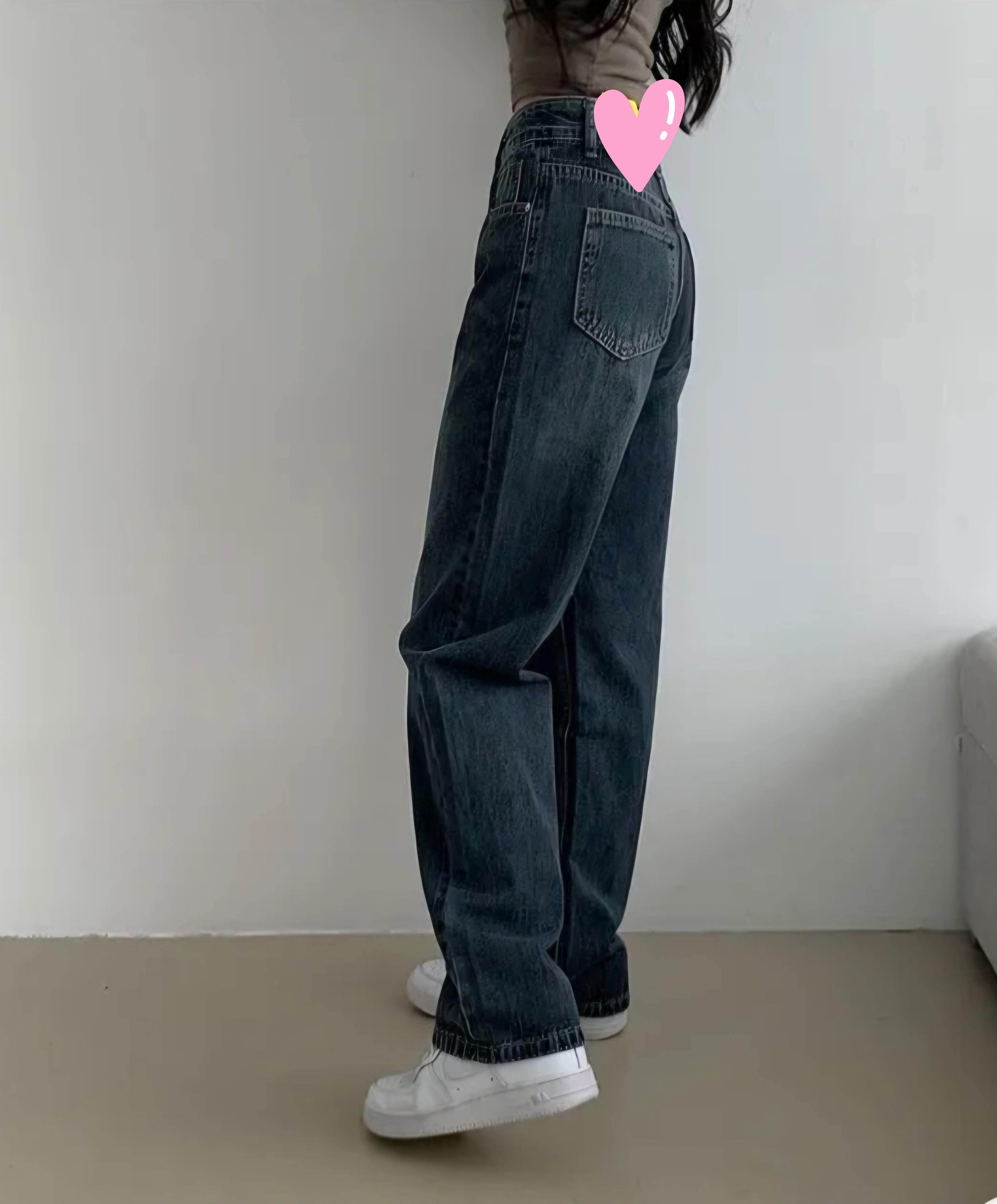 ハイウエストストレートデニムパンツ | 詳細画像15