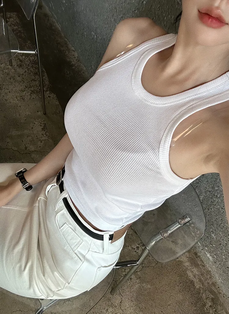 クロップドタンクトップ | yefit | 詳細画像1