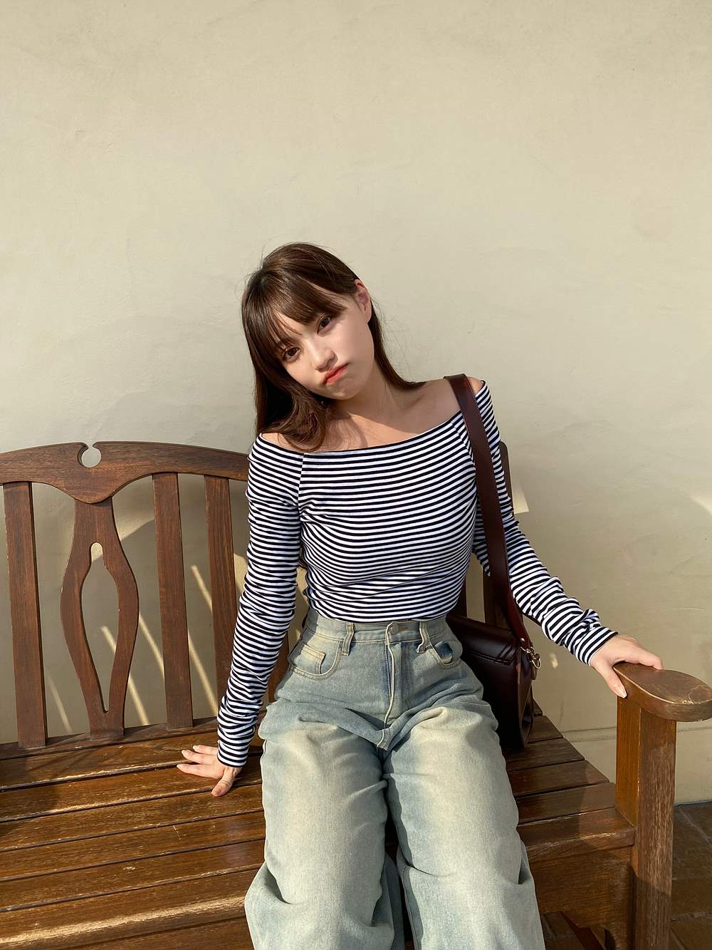 ボーダーオフショルTシャツ | 詳細画像6