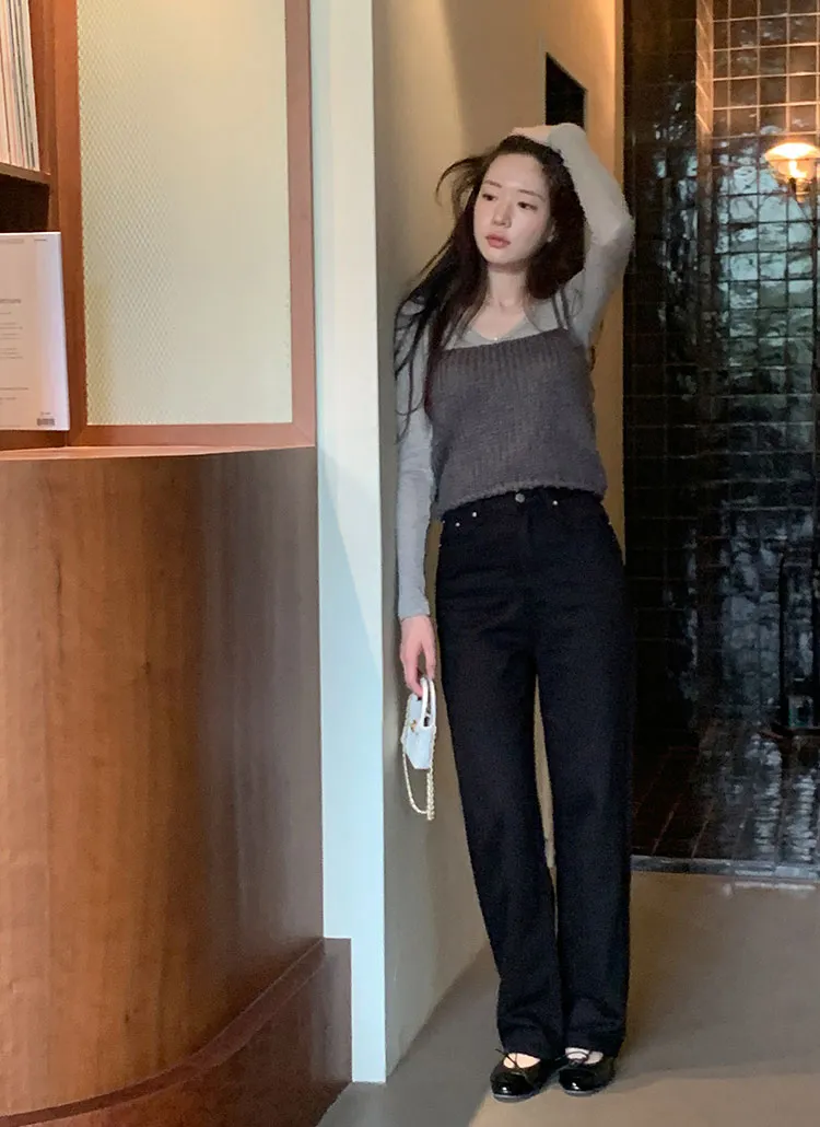 コットンストレートパンツ | cherrykoko | 詳細画像1