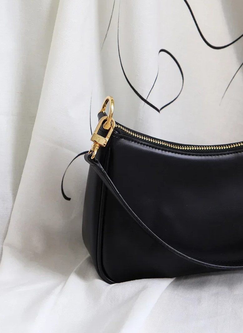 チェーン付カーブ台形トートバッグ | 詳細画像7