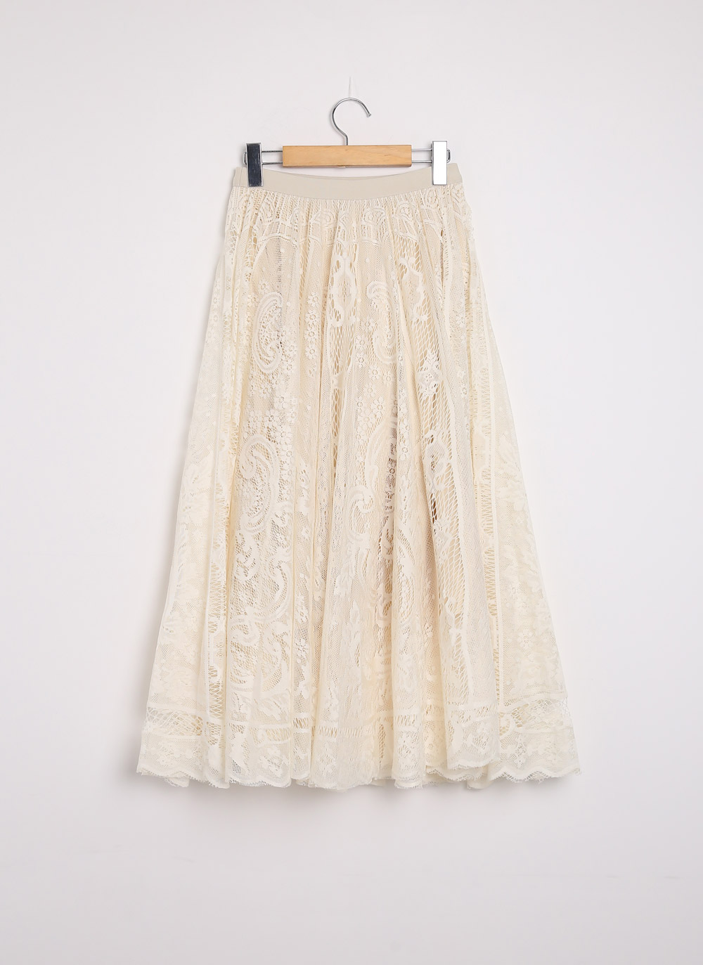 ペイズリーレースイージースカート | 詳細画像13