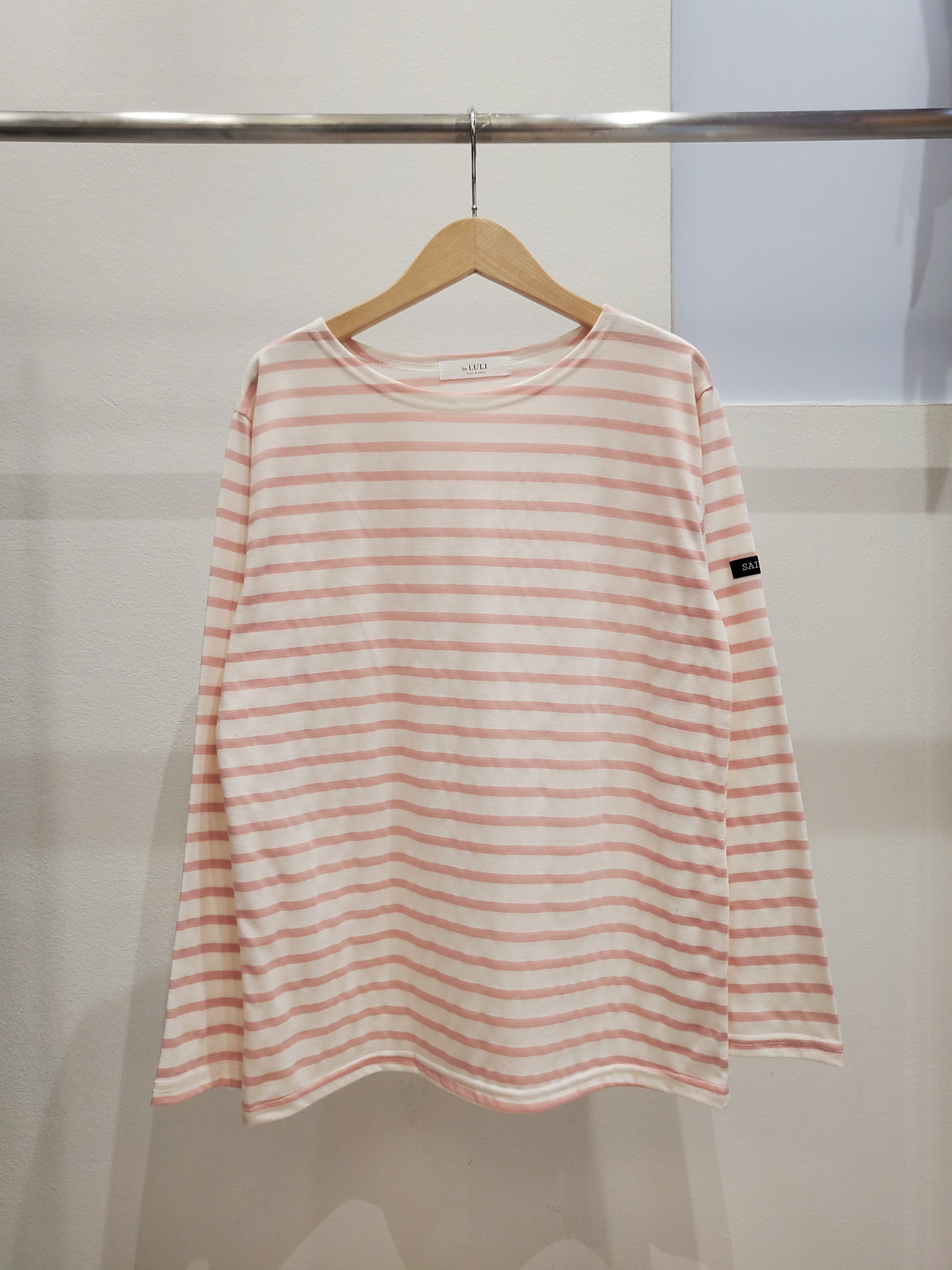 タグ長袖ボーダーTシャツ | 詳細画像16