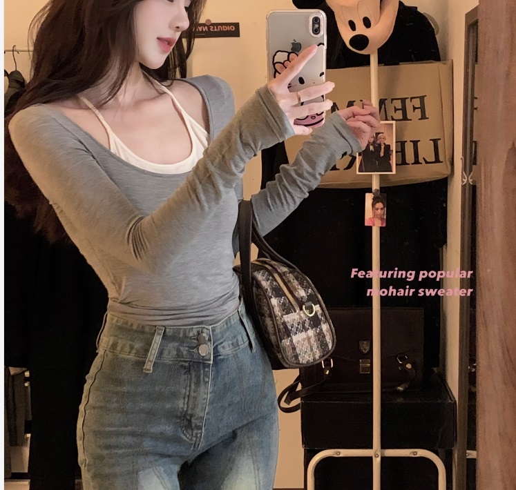 ホルターキャミソール&シャーリングTシャツSET | 詳細画像13