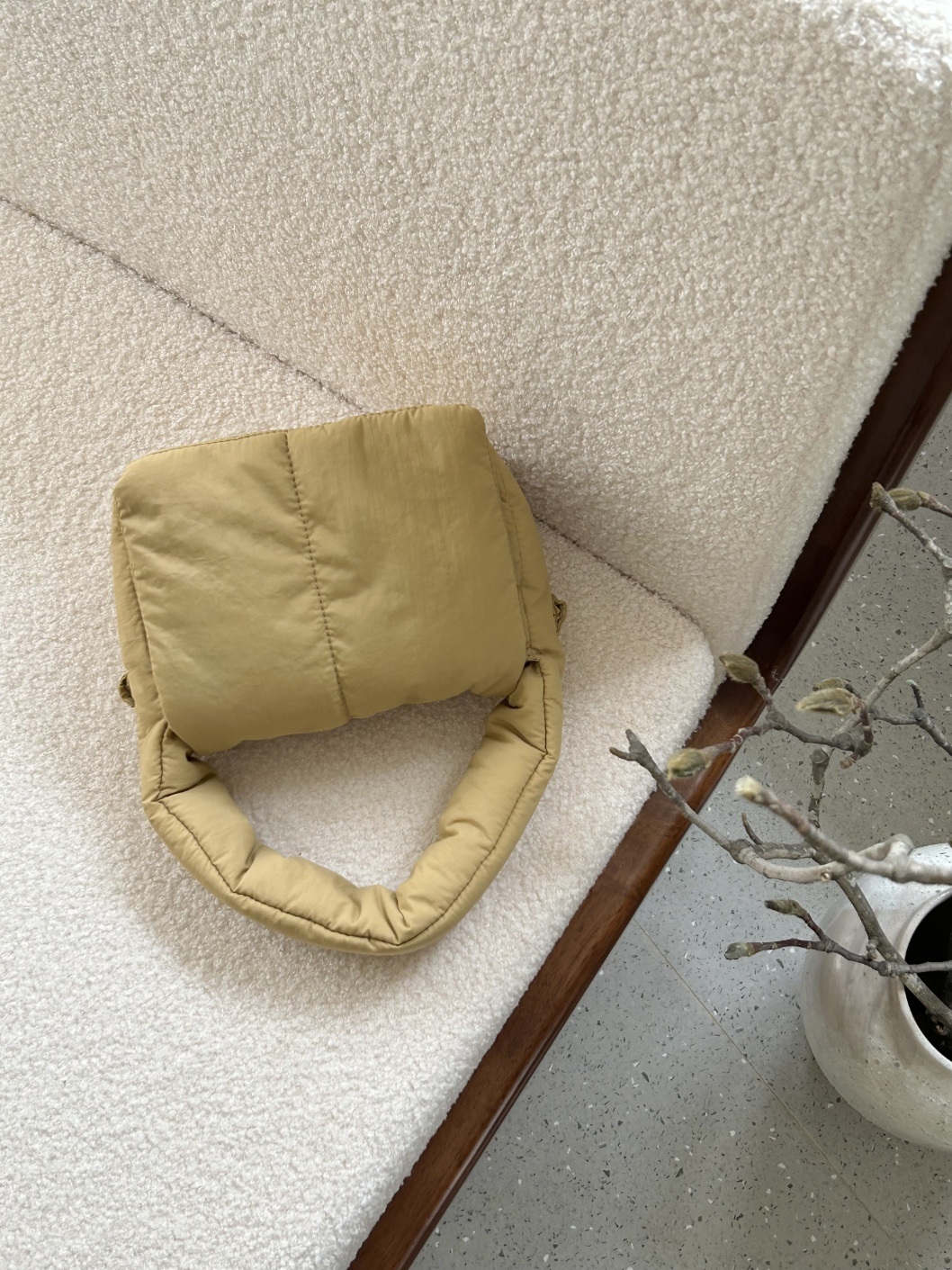 2WAYセンターライン中綿フラップバッグ | 詳細画像11
