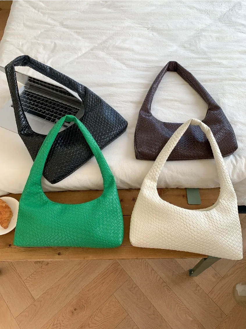 イントレチャート台形トートバッグ | 詳細画像1