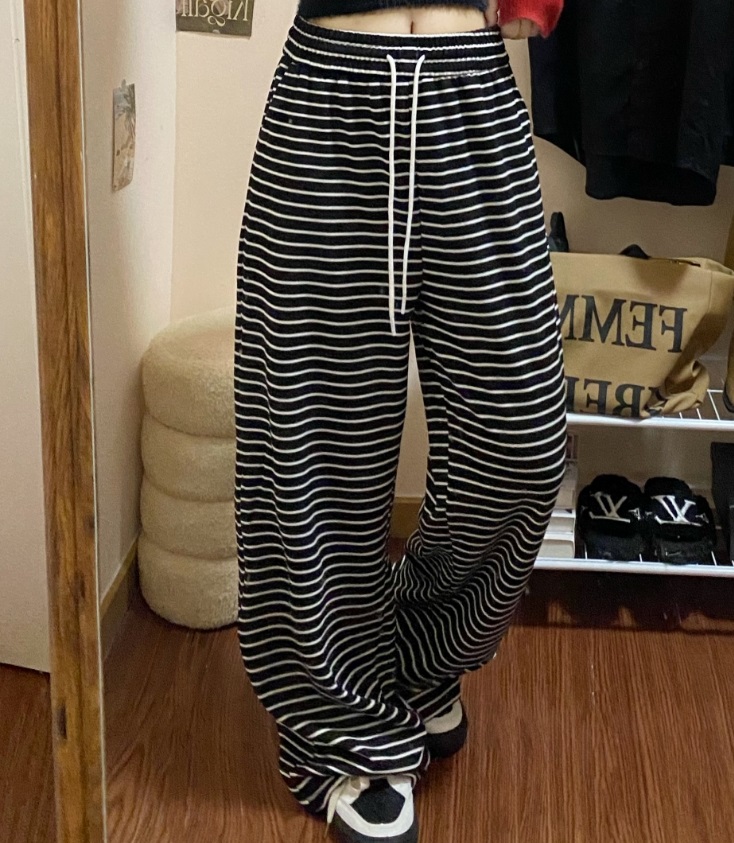 AMOMENTO アモーメント　ドロスト付きパンツ セール】【AMOMENTO / アモーメント】ドロストデニムスウェット