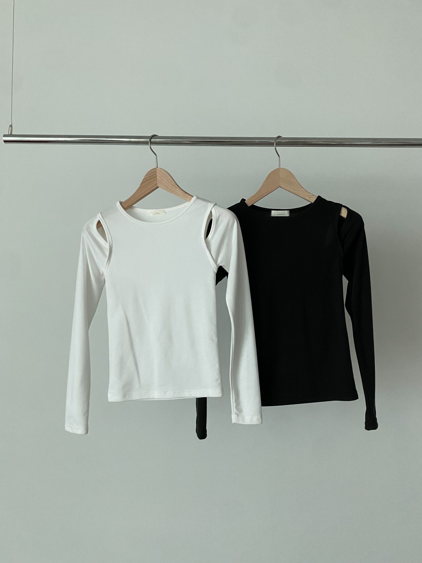 レイヤード調ショルダースリットTシャツ | 詳細画像16