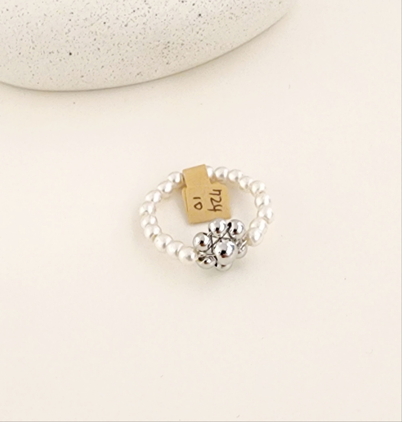 フラワーボールエコパールリング | 詳細画像3