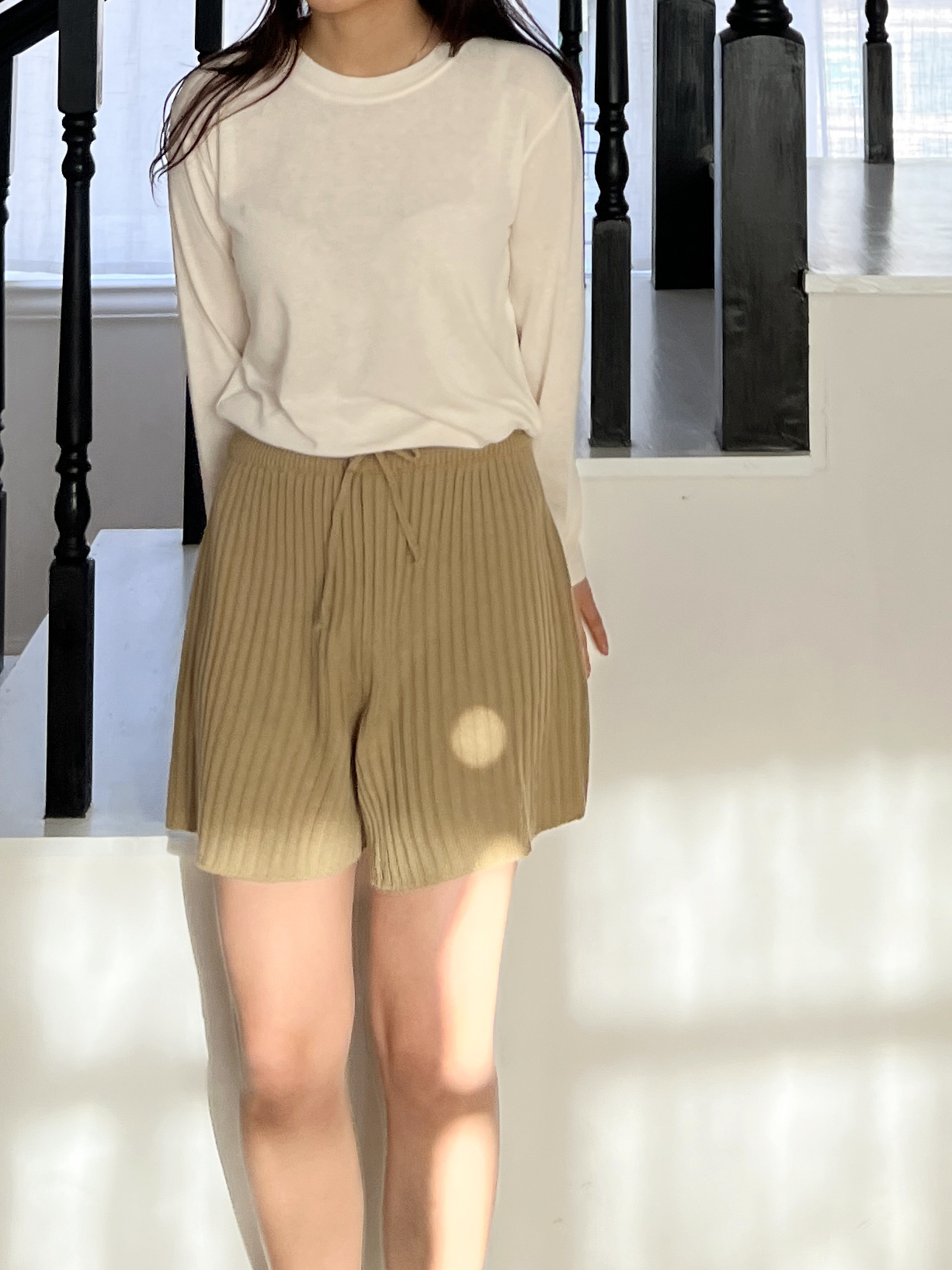 ラウンドネック長袖Tシャツ | 詳細画像6