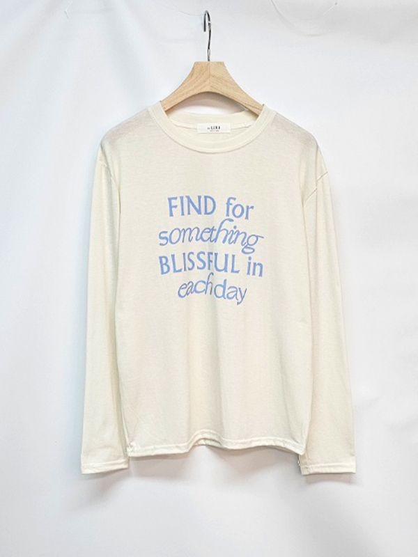 FINDレタリングラウンドネックTシャツ | 詳細画像11