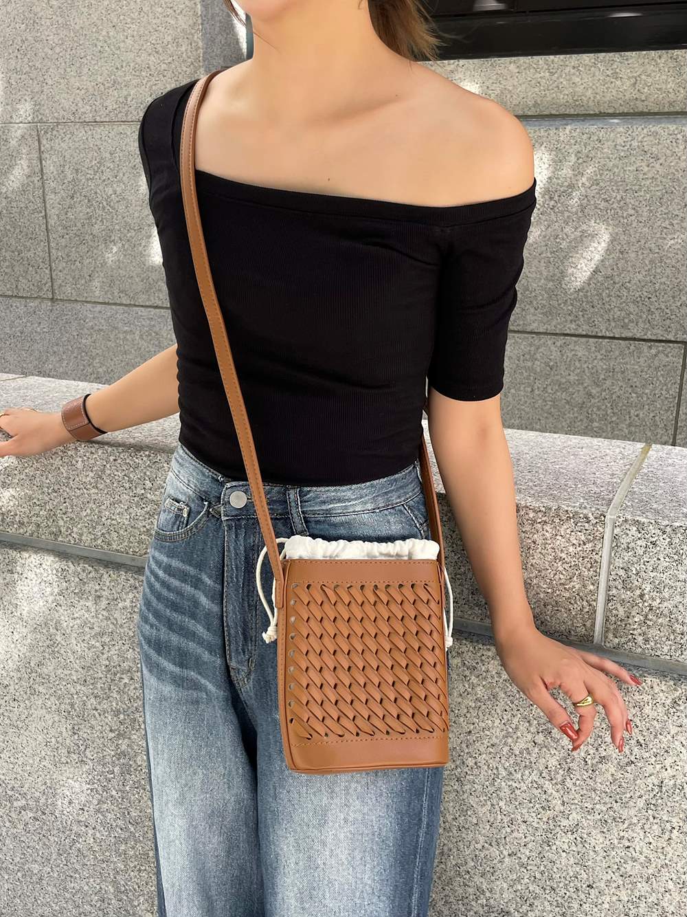 ワンショルダーTシャツ | 詳細画像4