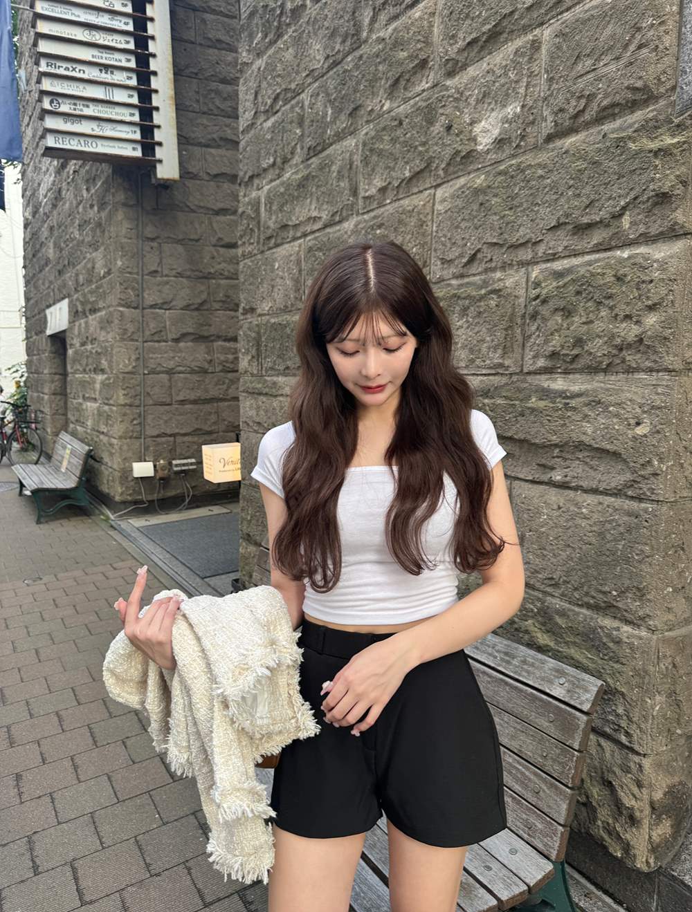 セミハイウエストショートパンツ | 詳細画像9