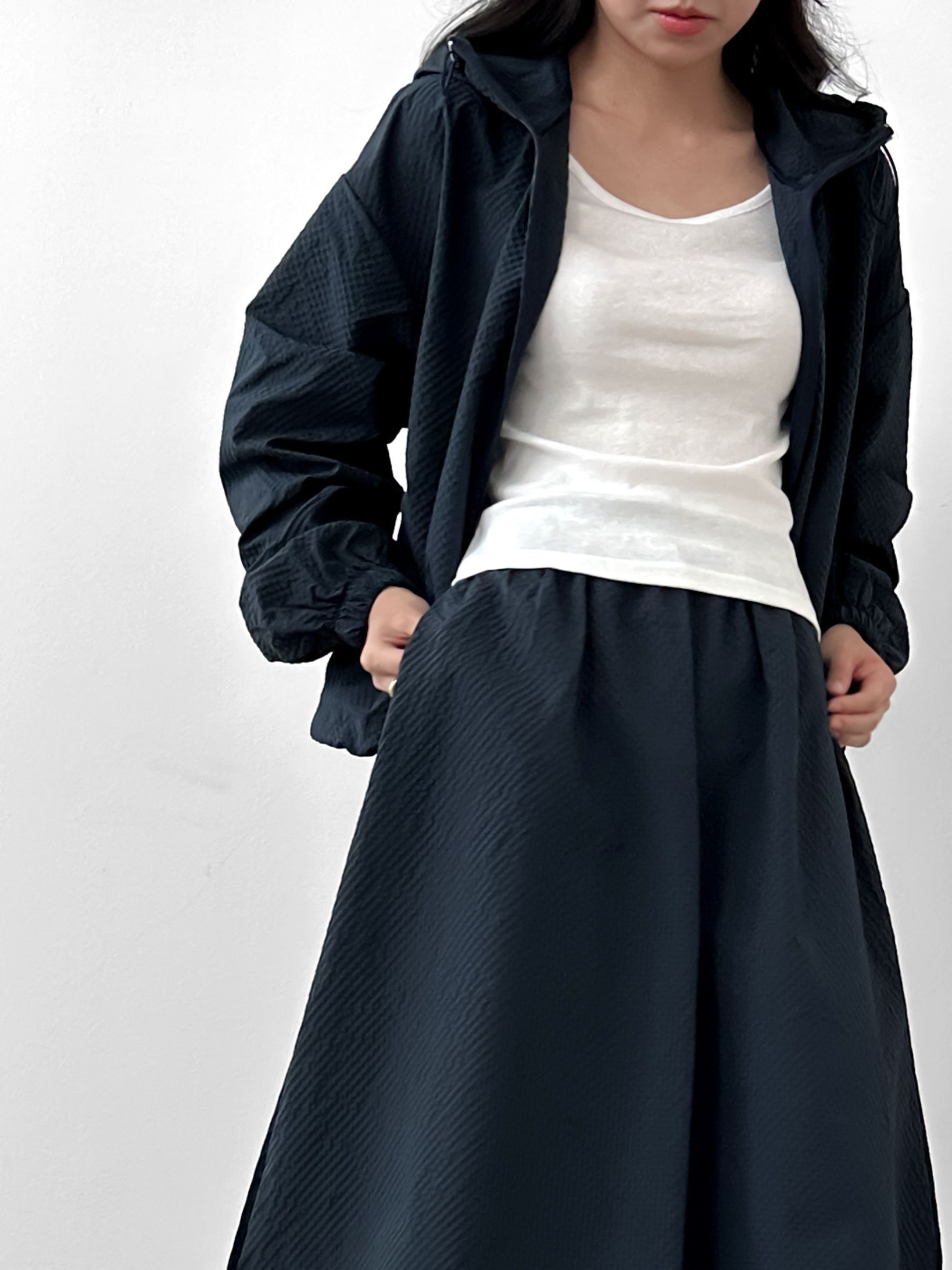 エンボスフードジャンパー | 詳細画像3