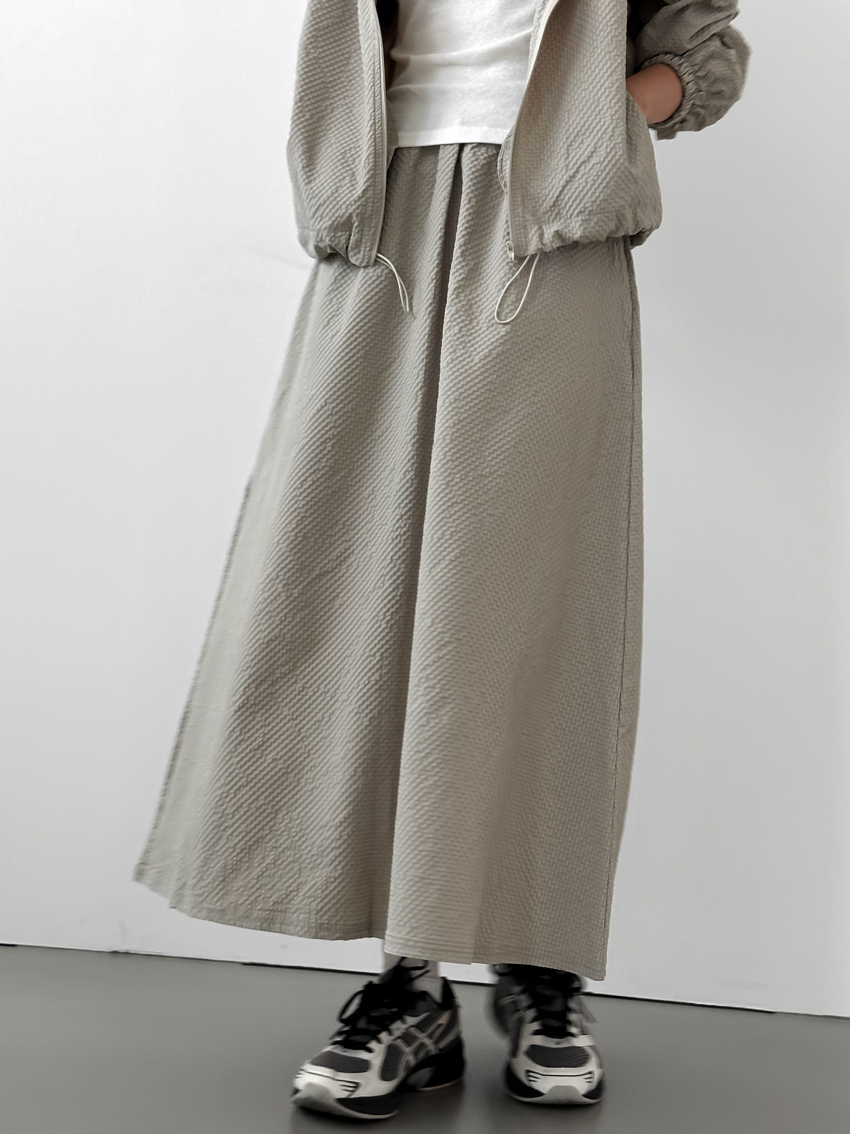 エンボスイージーフレアスカート | 詳細画像15