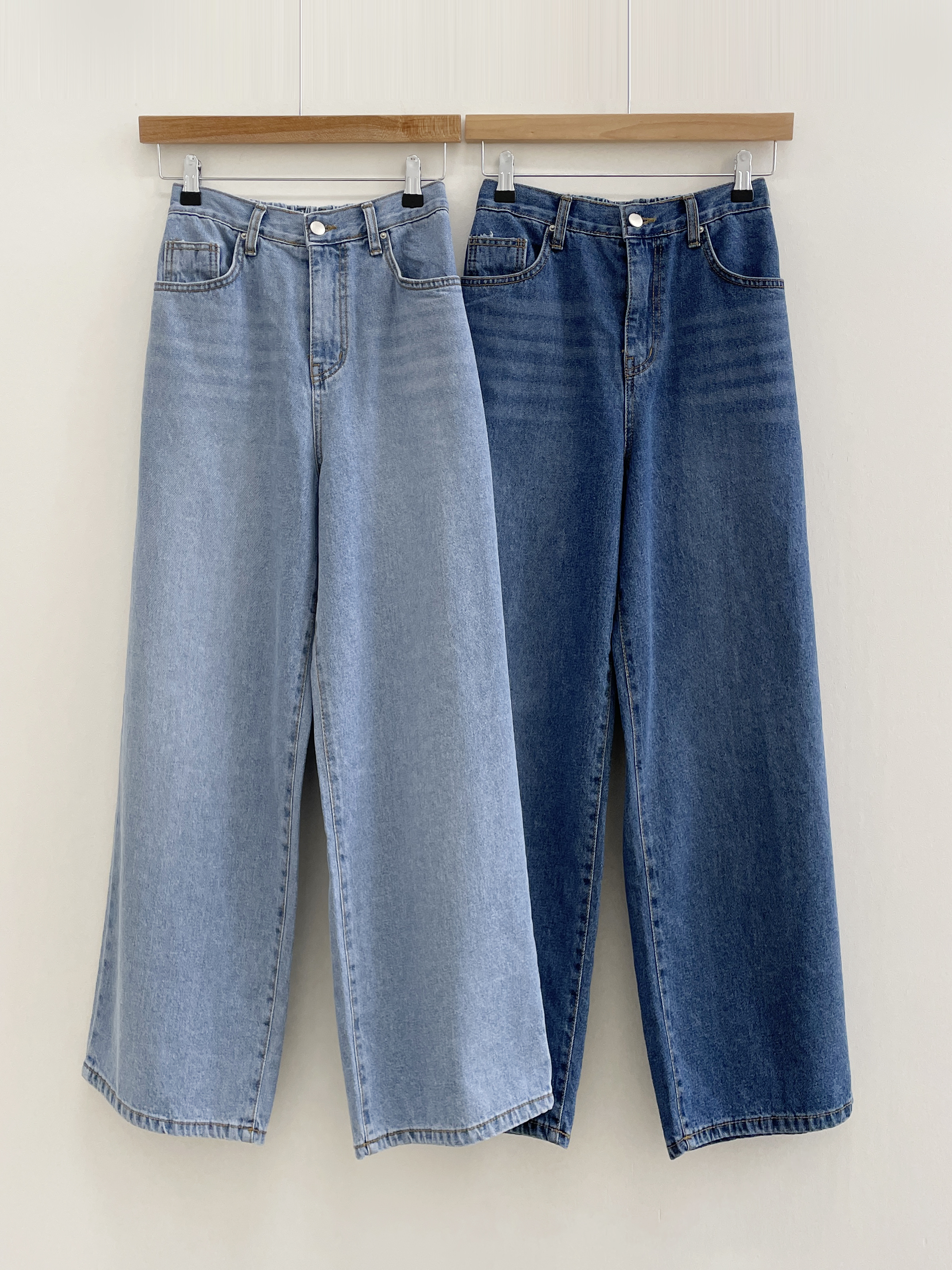 バックゴムクロップドワイドデニムパンツ | 詳細画像10
