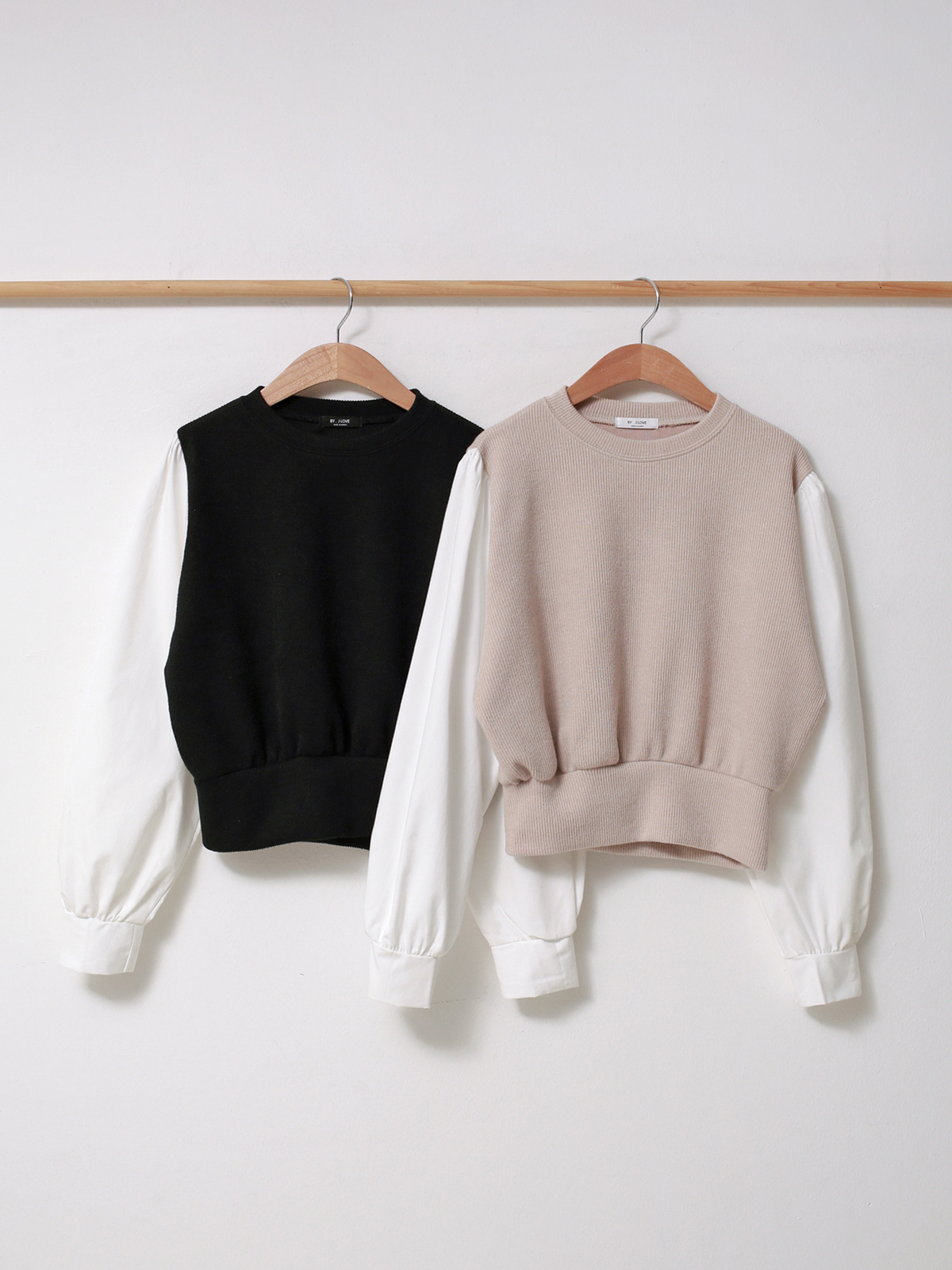 ドッキングパフリブスウェット&フレアスカートSET | 詳細画像15