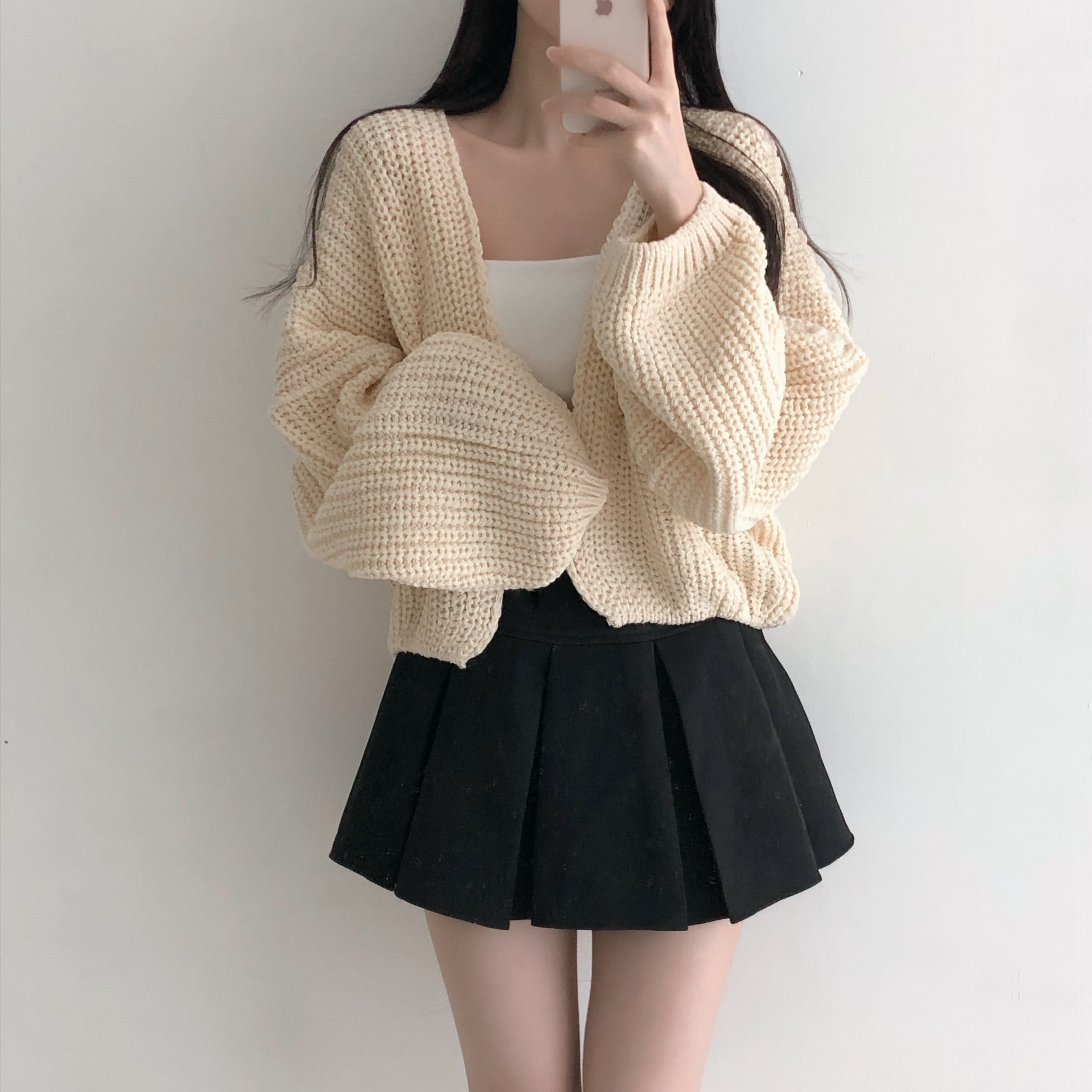 ローゲージオープンルーズカーディガン | 詳細画像2