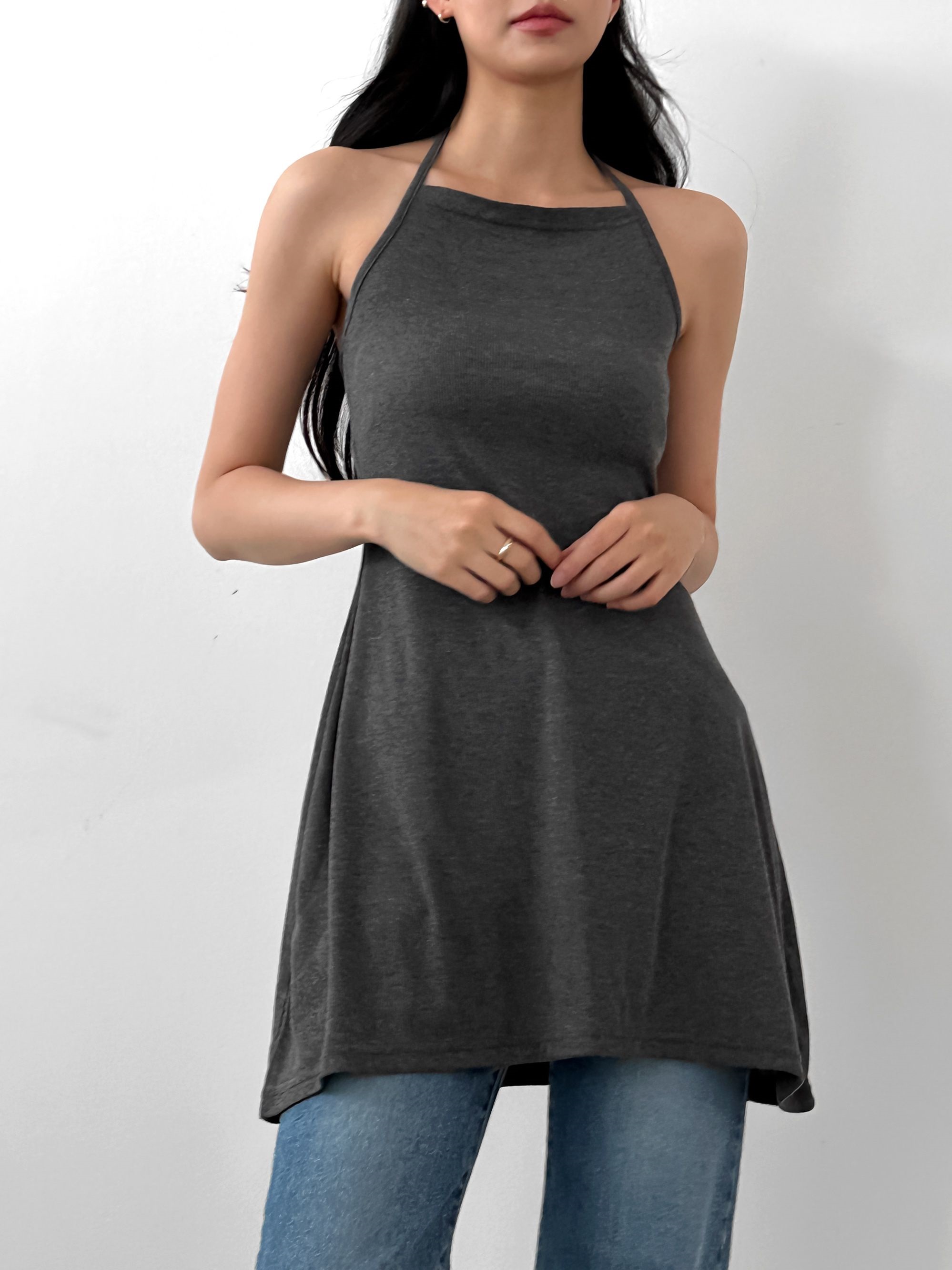 クロップドカーディガン&ホルターキャミワンピースSET | 詳細画像18