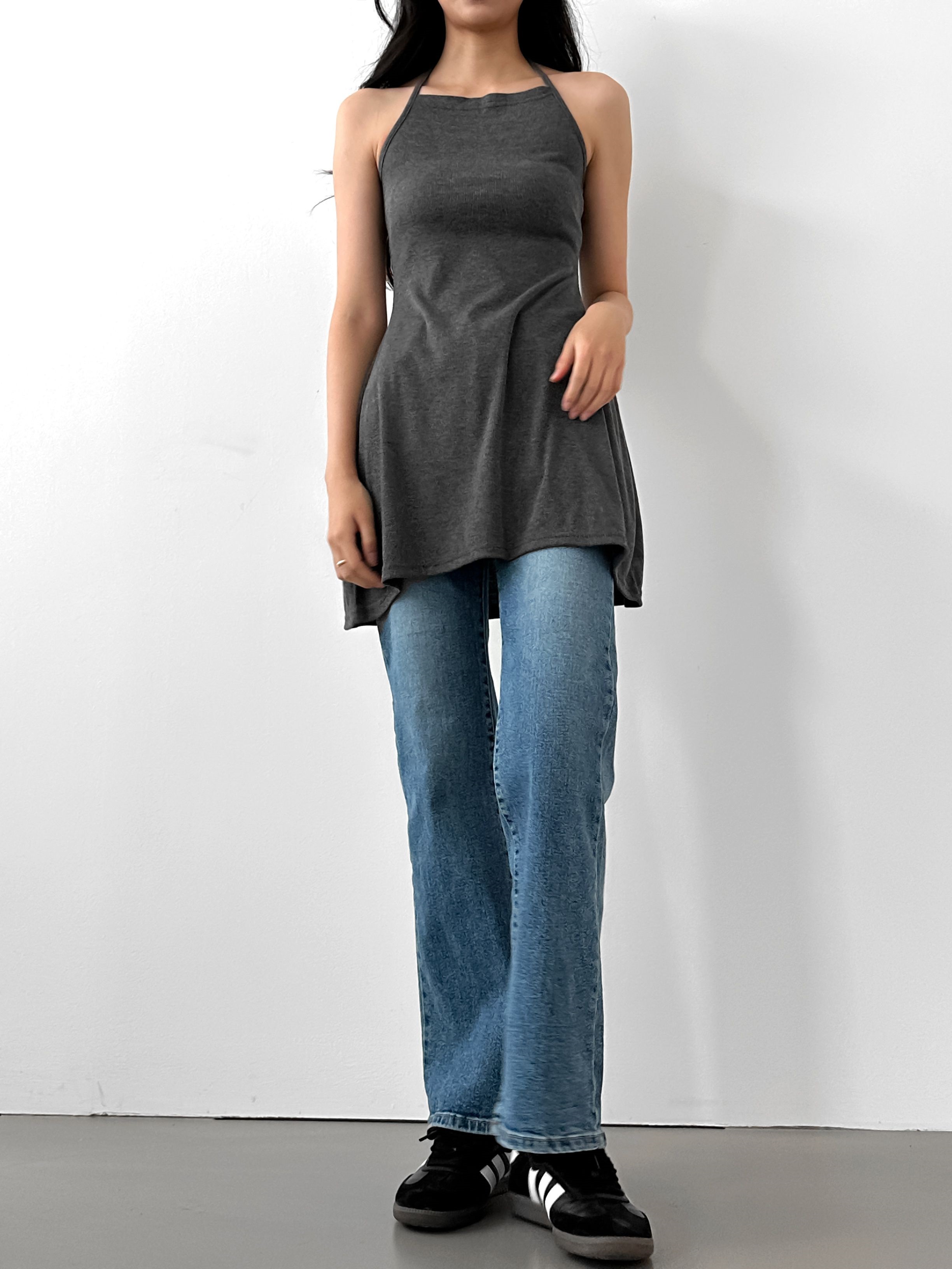 クロップドカーディガン&ホルターキャミワンピースSET | 詳細画像15