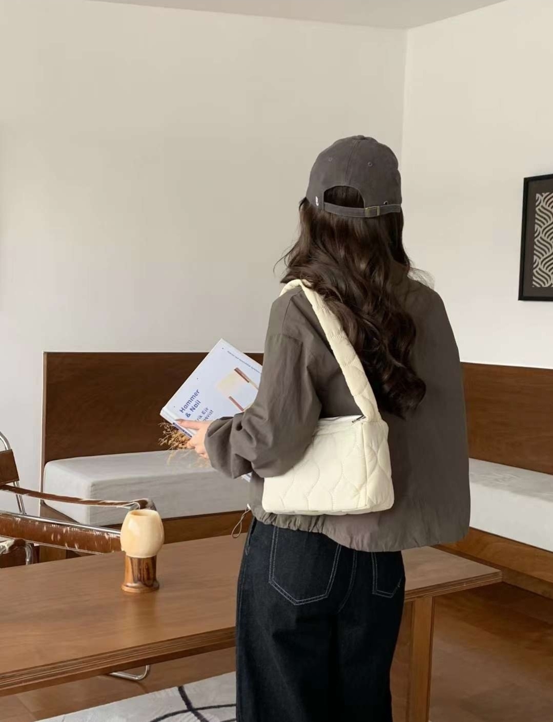 ウェーブキルティングトートバッグ | 詳細画像2