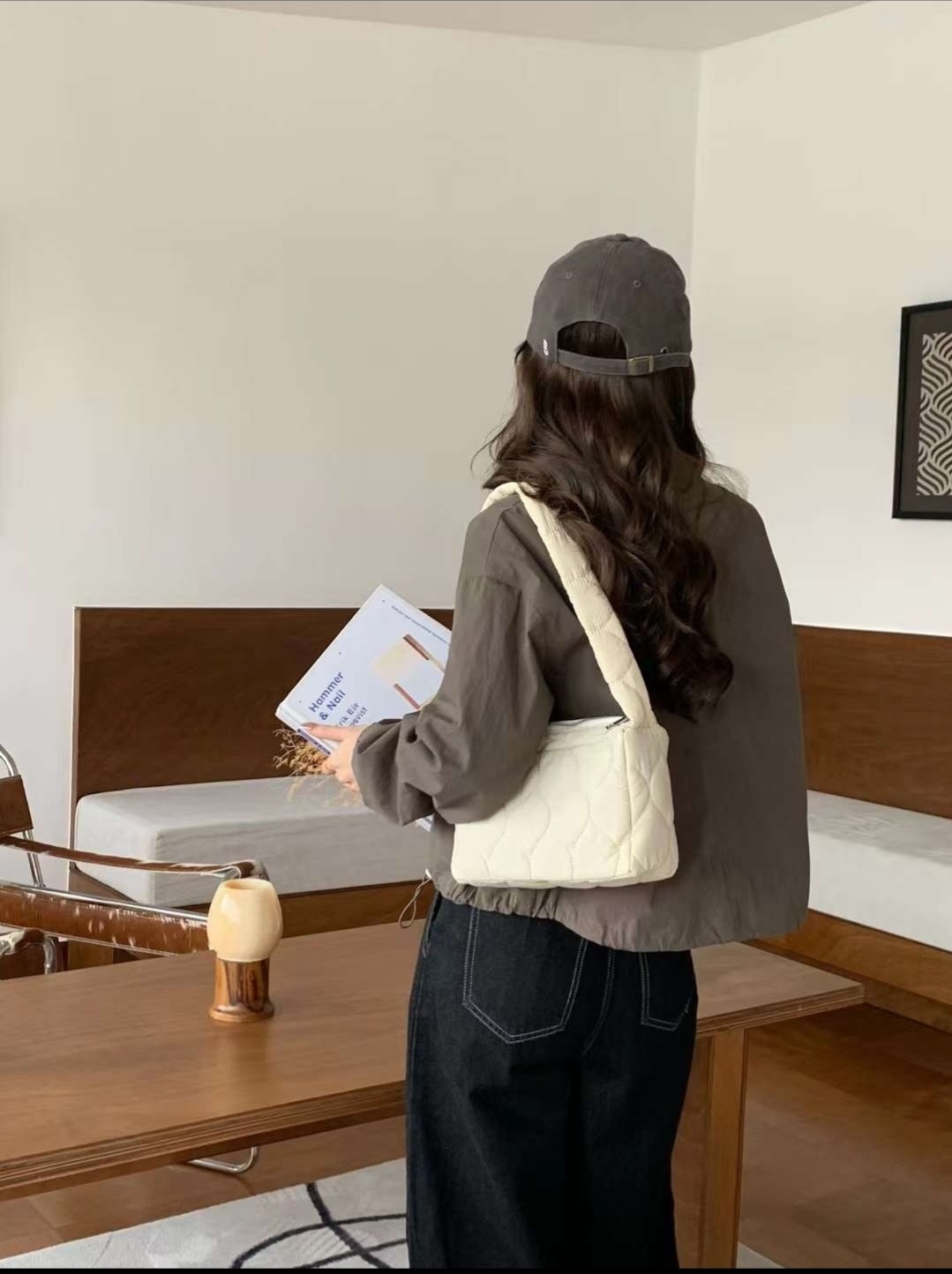 ウェーブキルティングトートバッグ | 詳細画像9