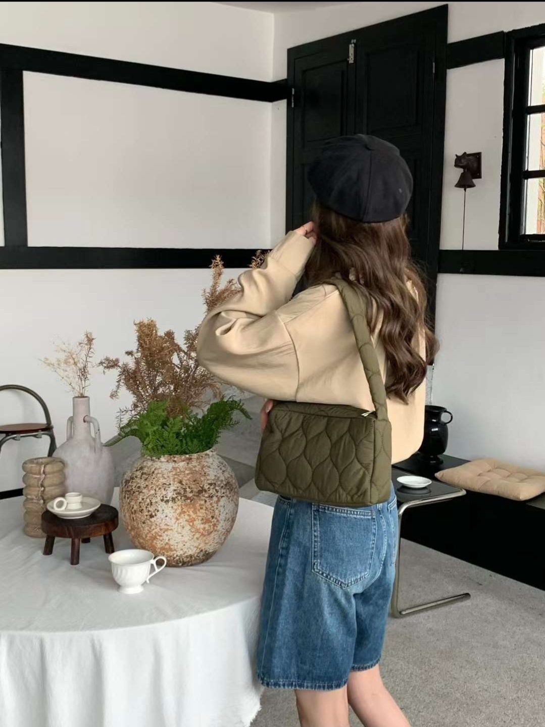 ウェーブキルティングトートバッグ | 詳細画像10